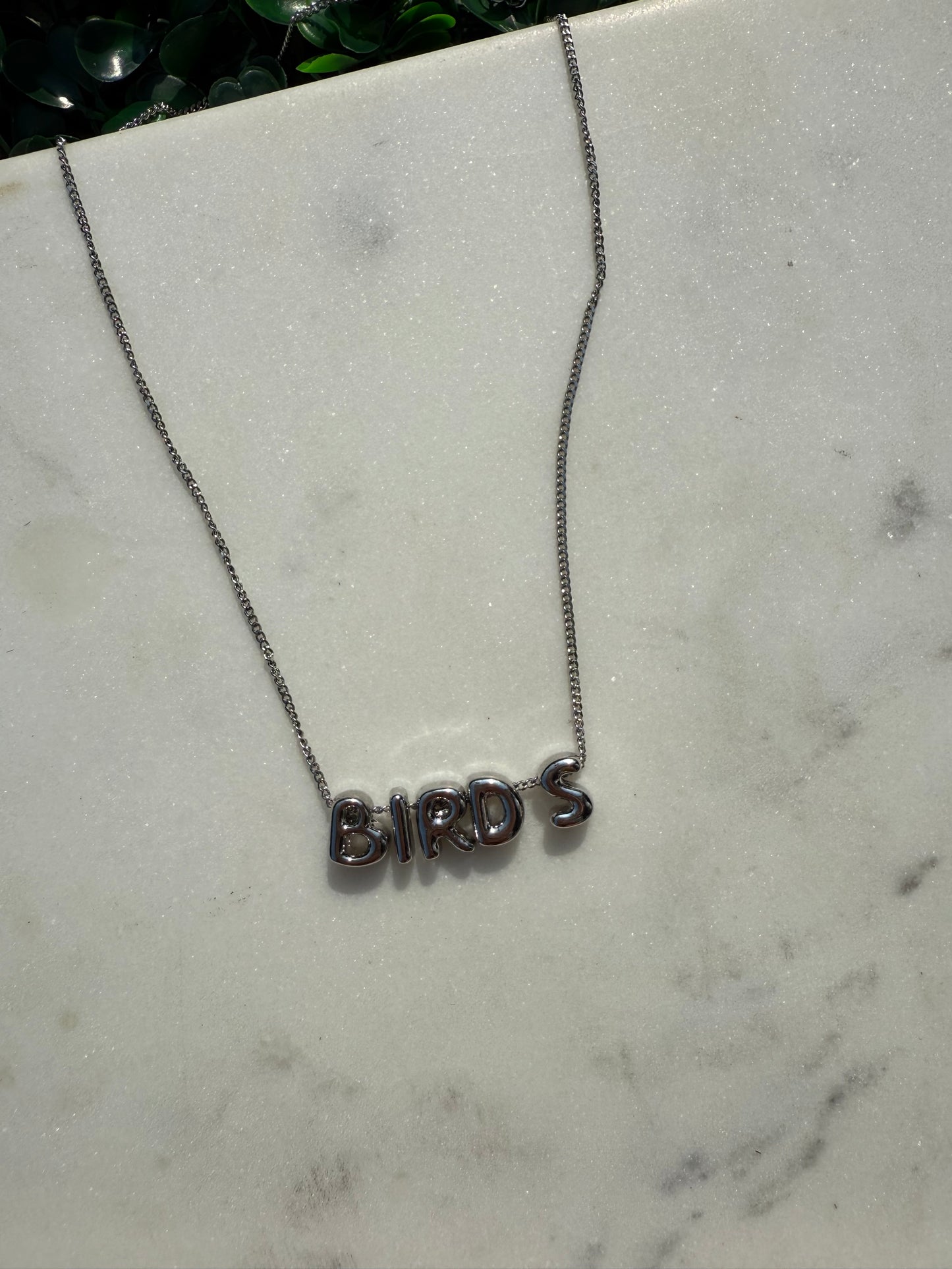 Birds Bubble Necklaces