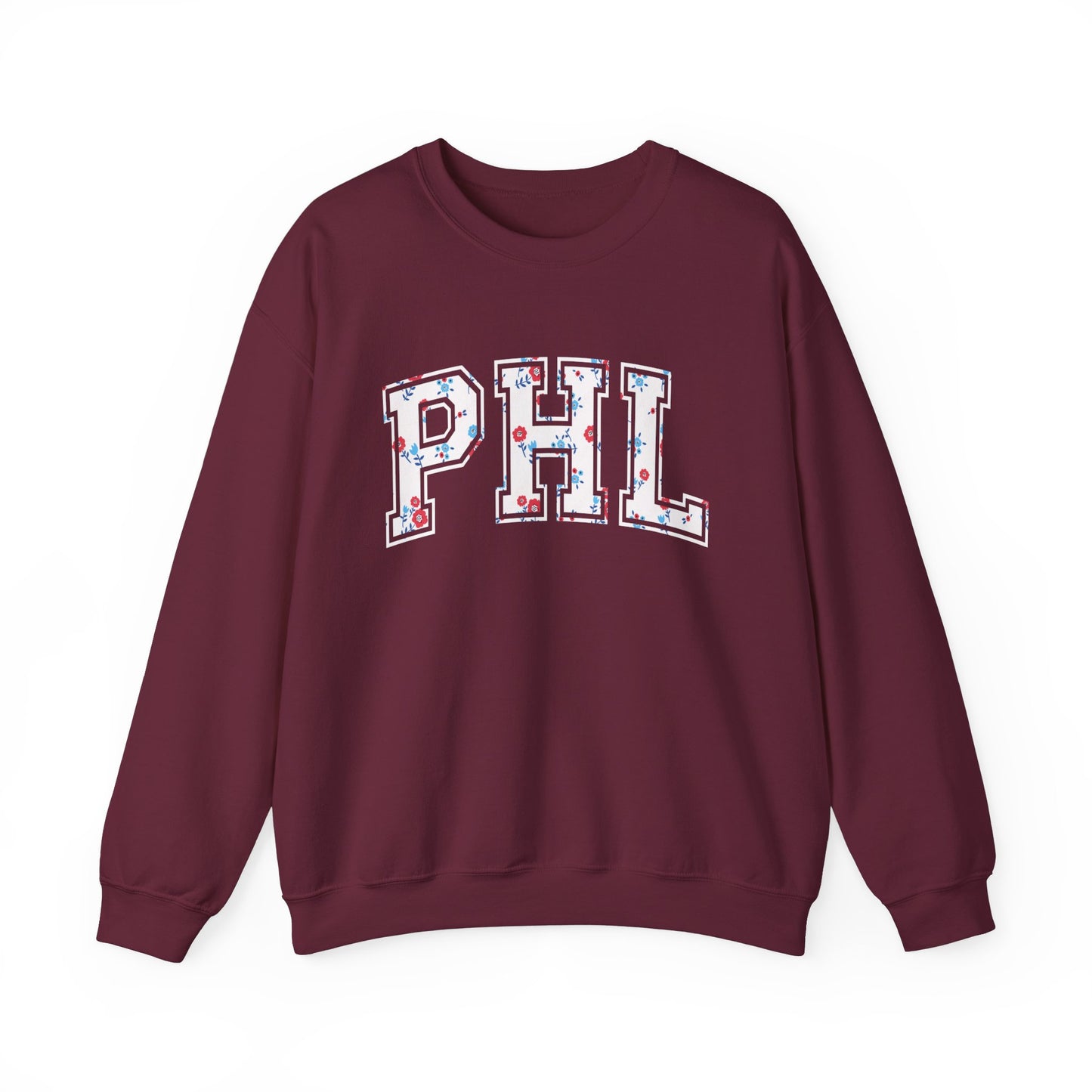 PHL Floral Festive Crewnecks