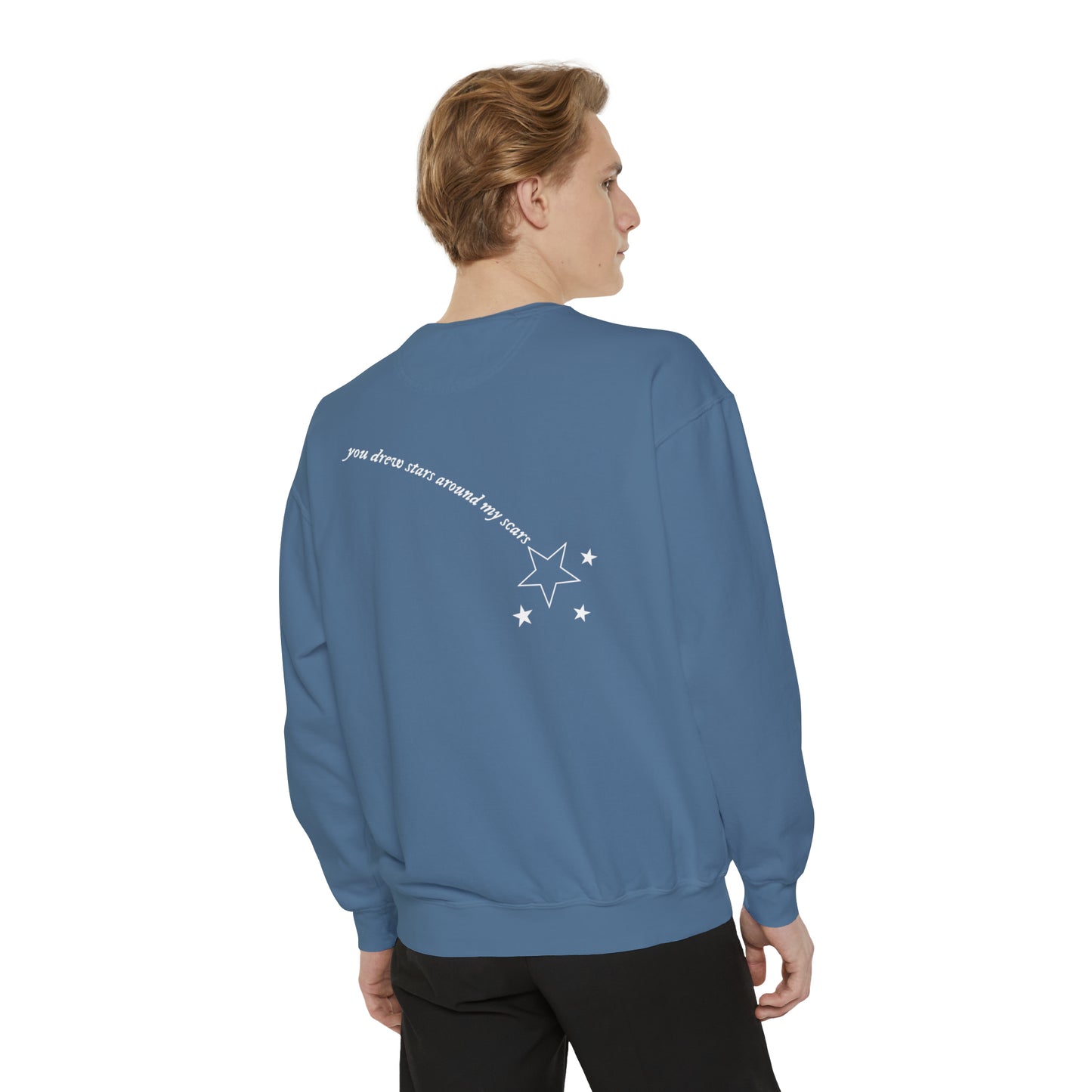 Stars Around Scars Comfort Colors Crewneck DUPE