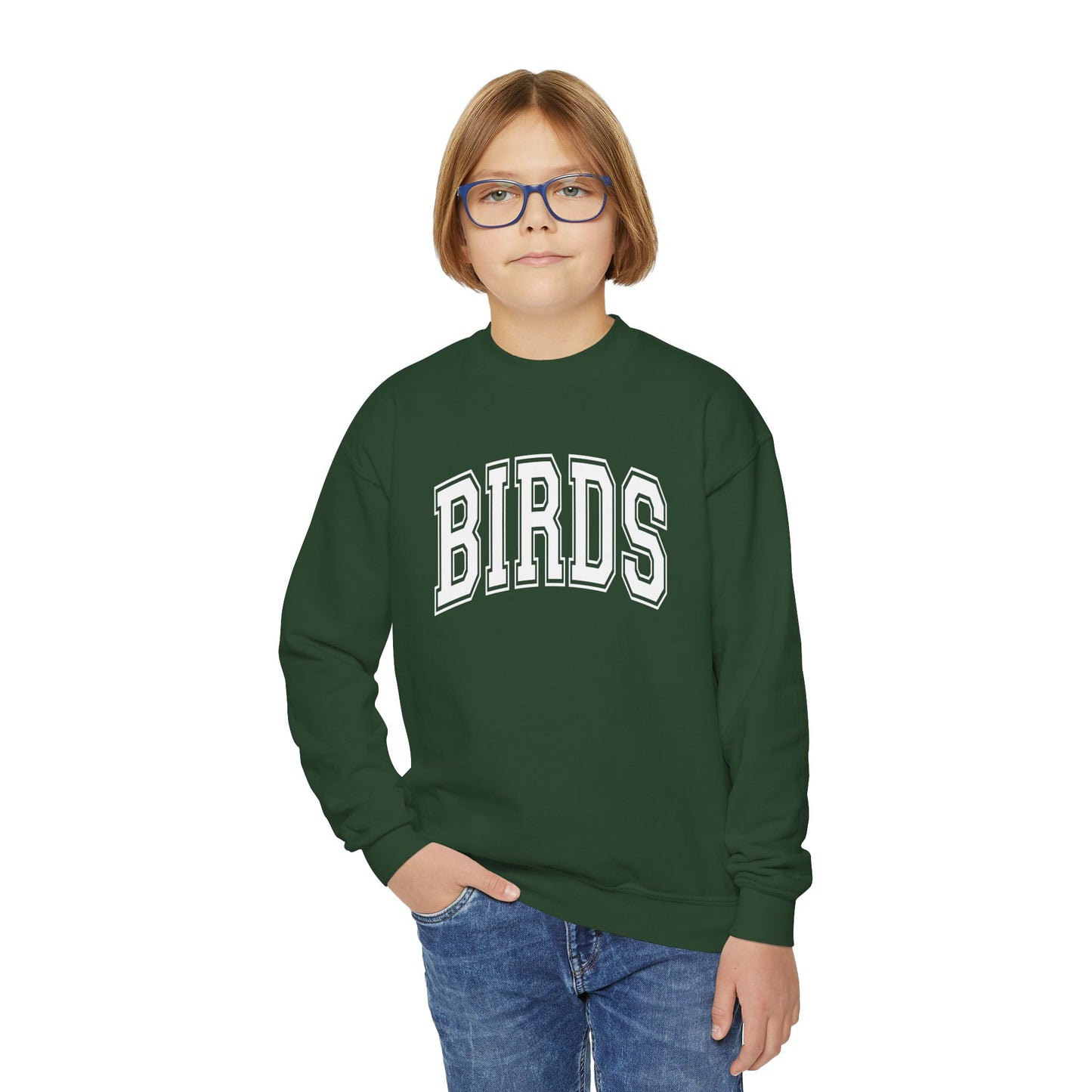 Youth Birds Crewneck - Multiple Colors!
