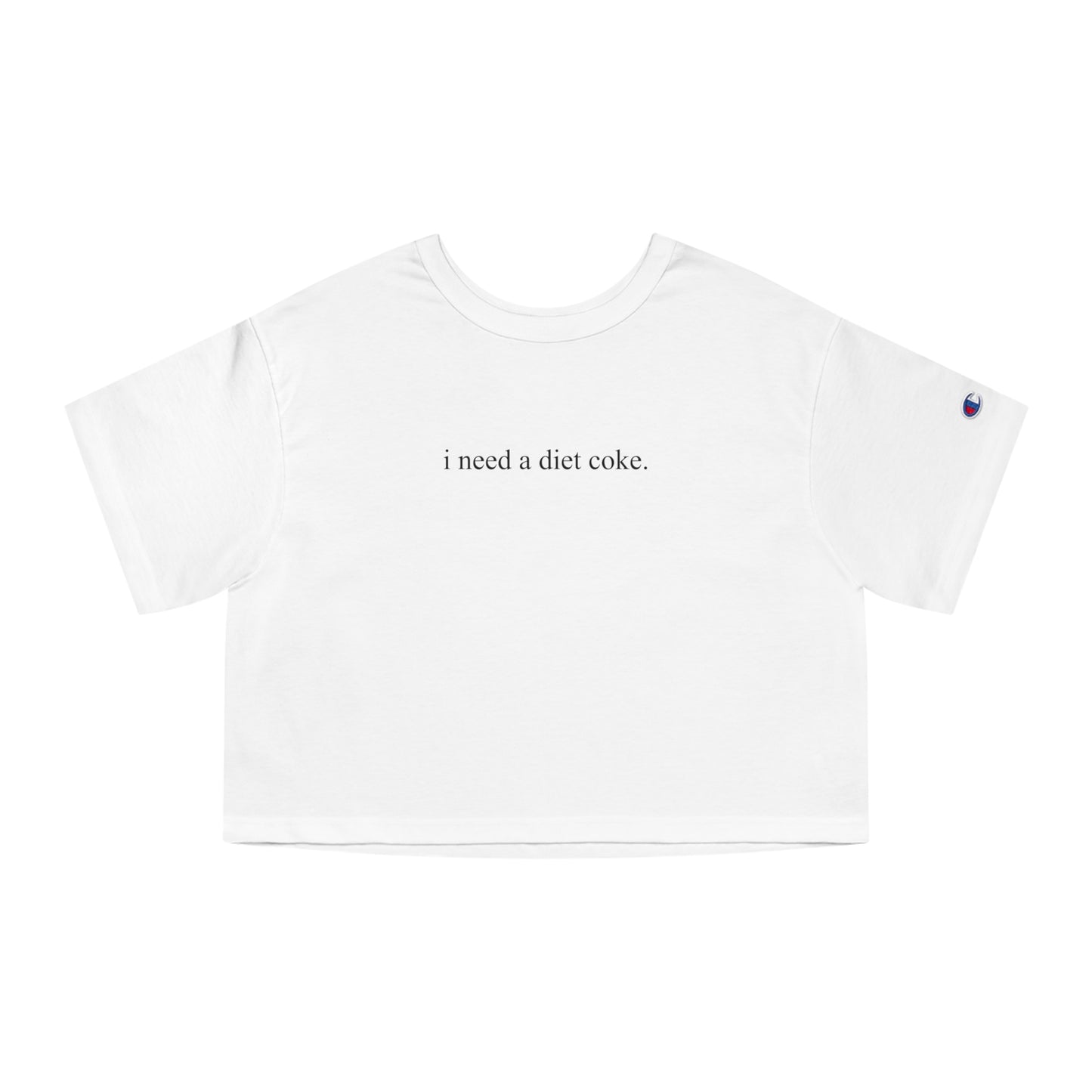 I Need a Diet Coke Crop Top