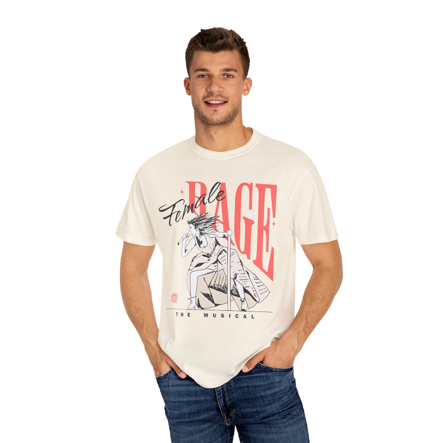 Female Rage Comfort Colors Tee