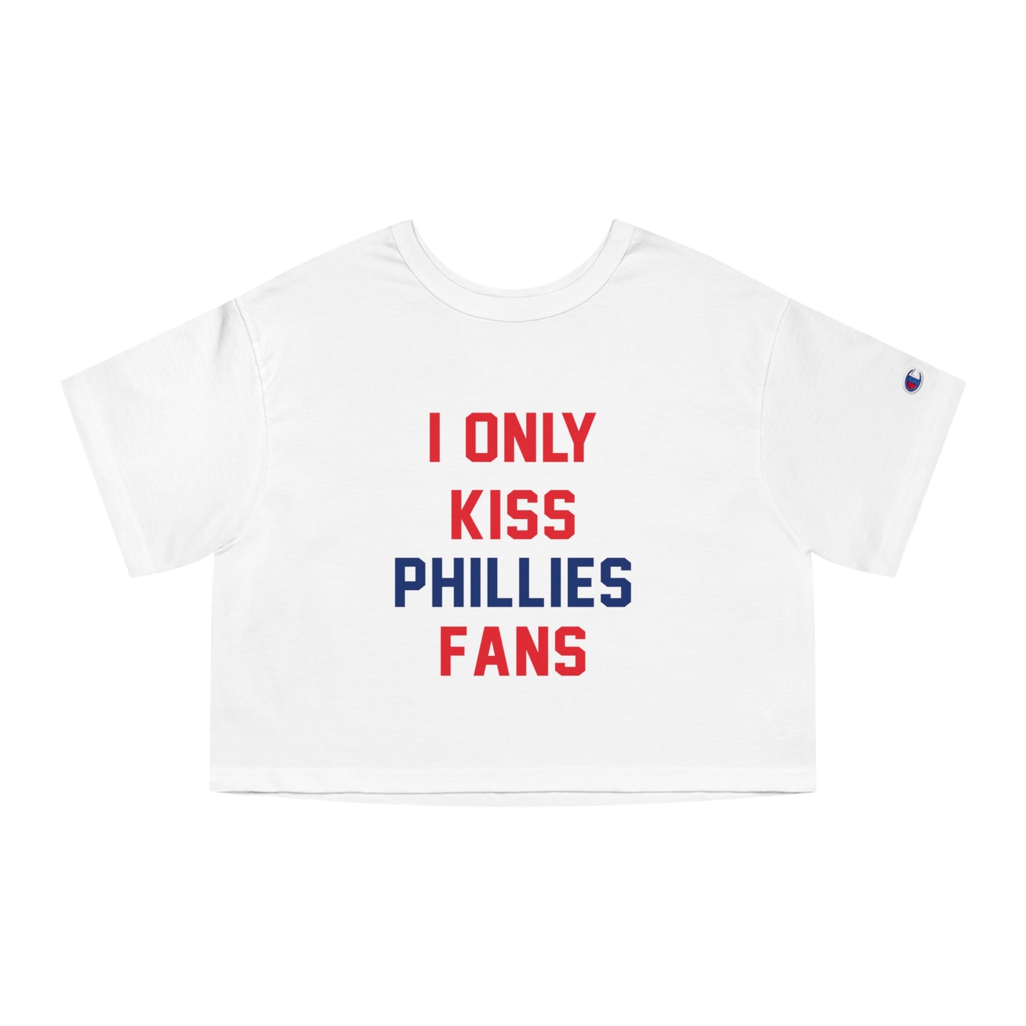 I Only Kiss Phillies Fans Crop Top