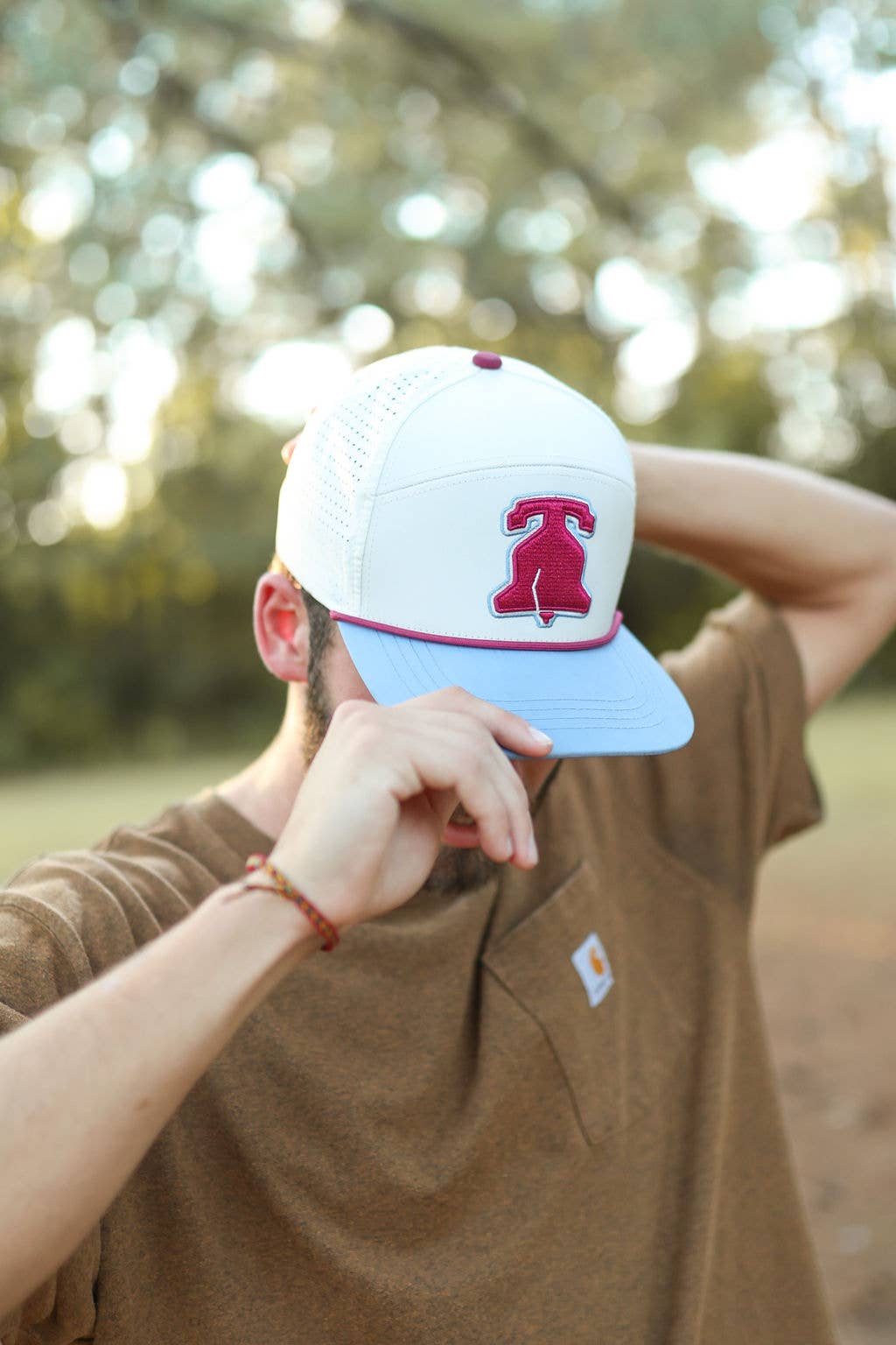 Philadelphia Baseball Retro Blue Snapback