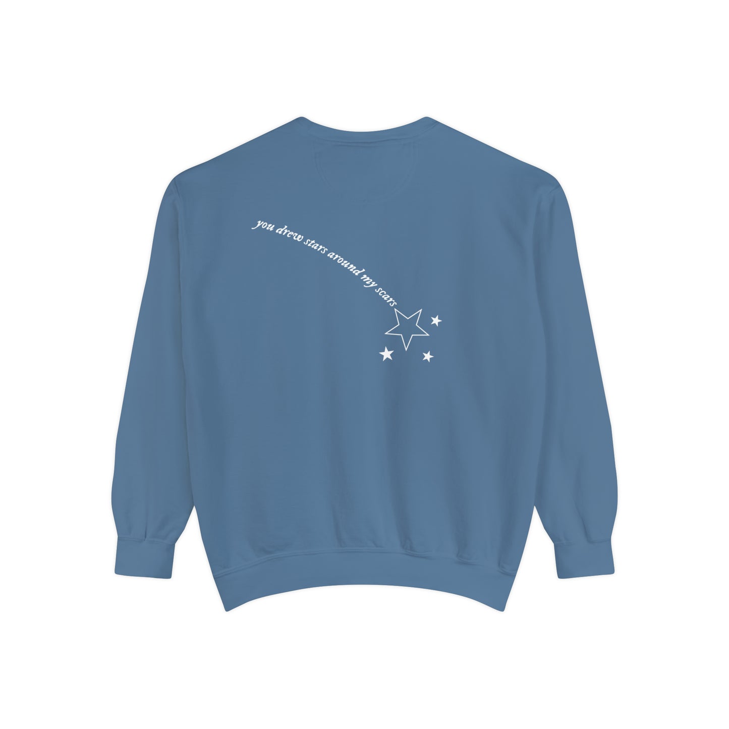 Stars Around Scars Comfort Colors Crewneck DUPE