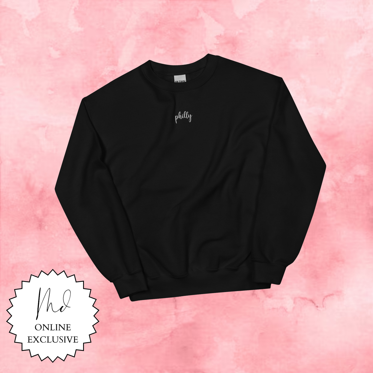 Philly Embroidered Crewneck