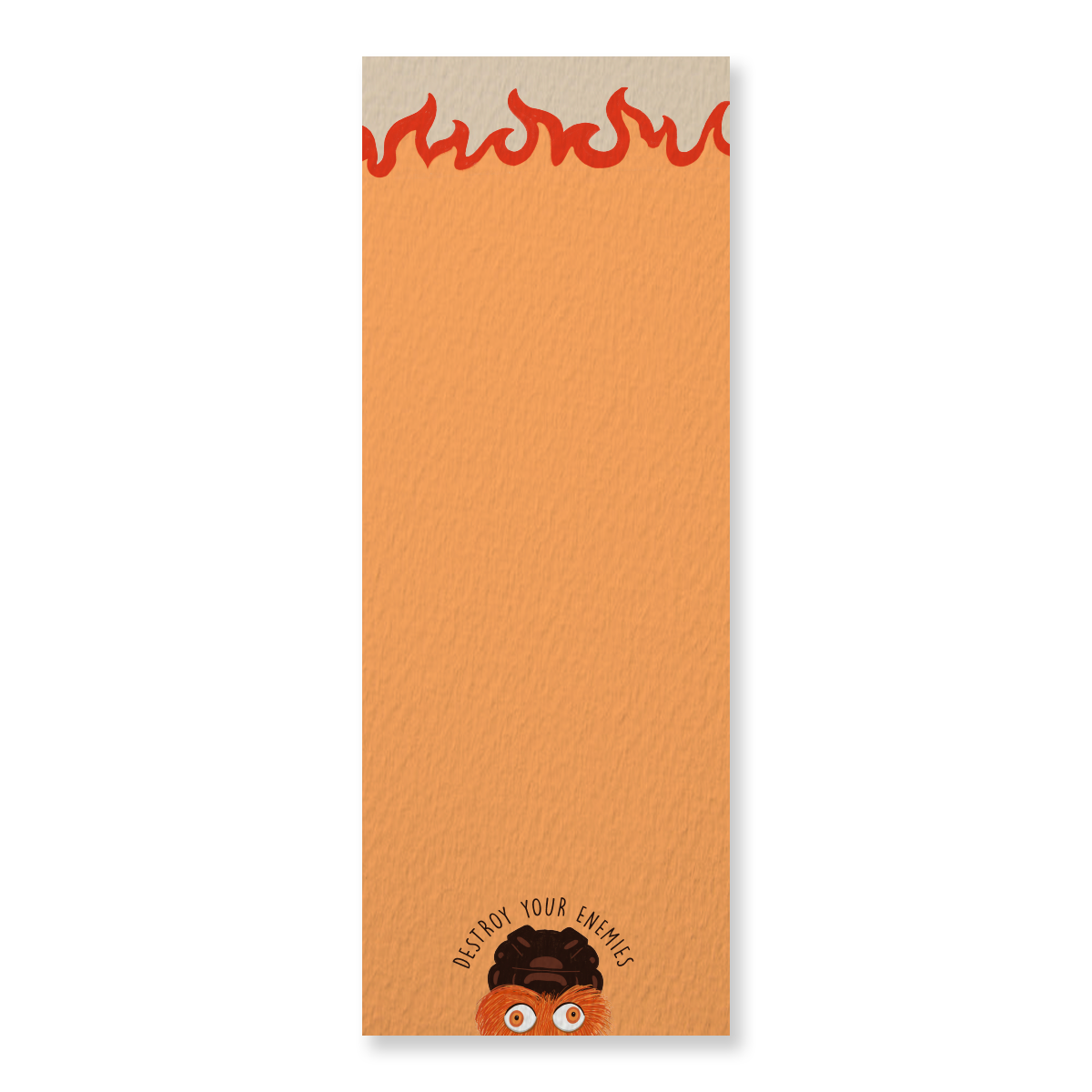 Destroy Your Enemies Philadelphia Gritty Funny Notepad