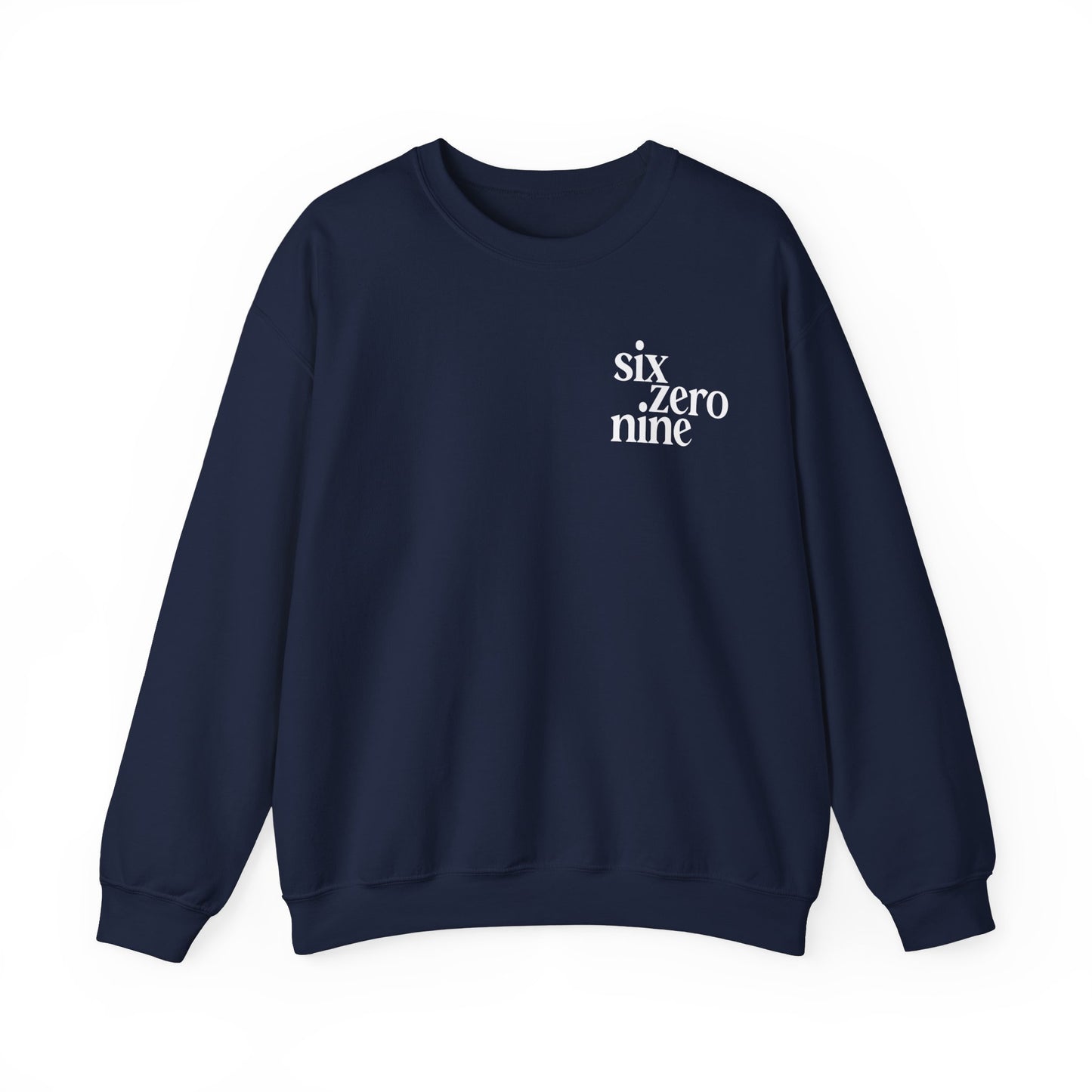 Philadelphia // New Jersey 609 Area Code Crewneck