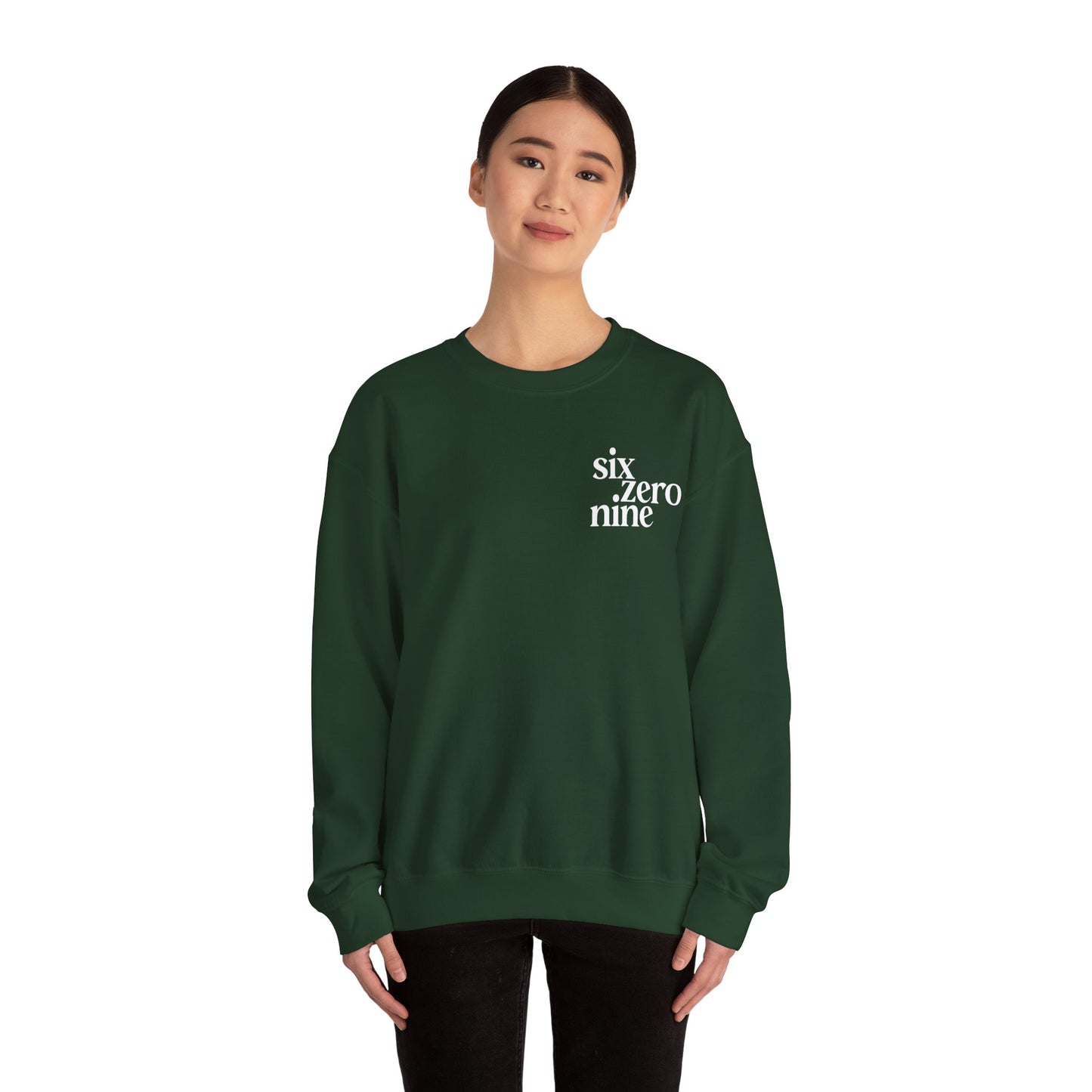 Philadelphia // New Jersey 609 Area Code Crewneck