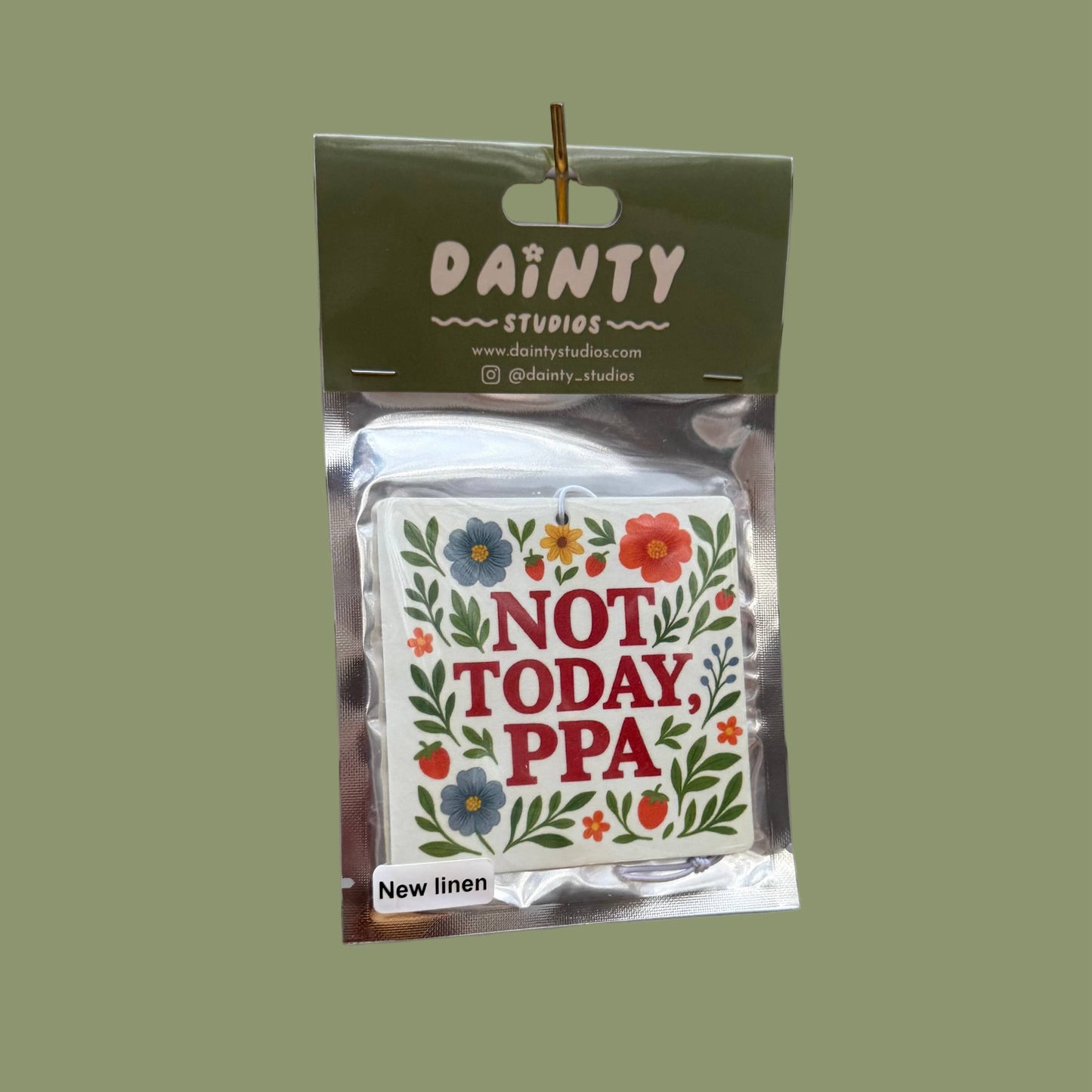 Not Today, PPA Car Air Freshener