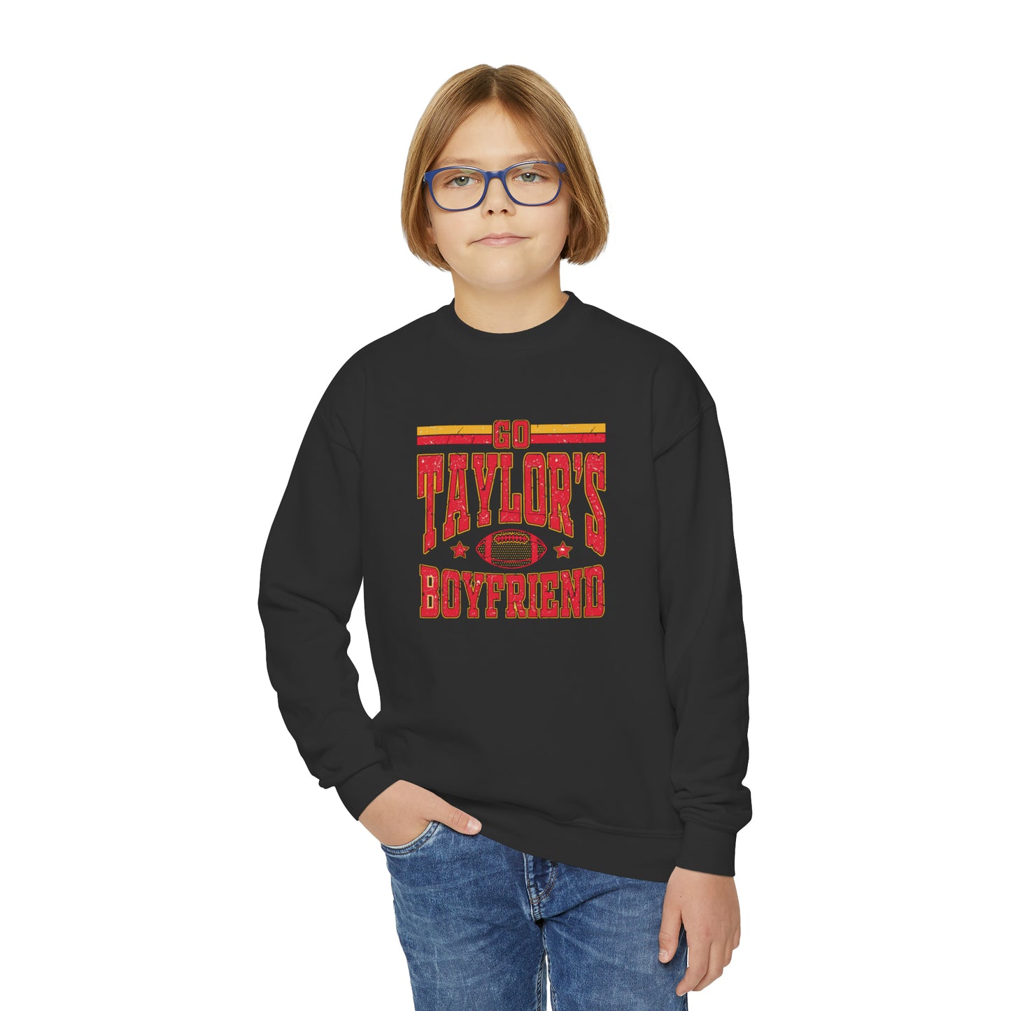 Youth Go Taylor's Boyfriend Crewneck Sweatshirt