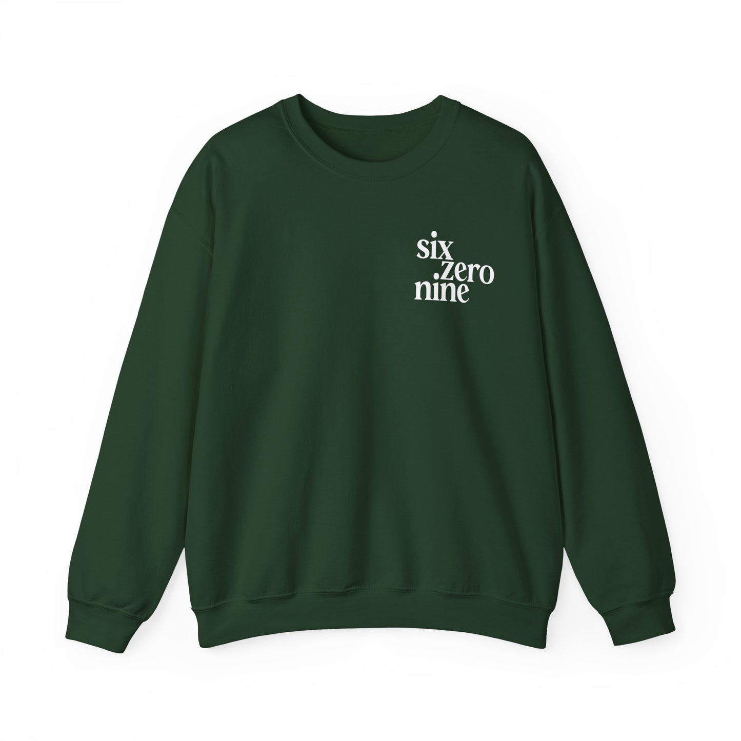 Philadelphia // New Jersey 609 Area Code Crewneck