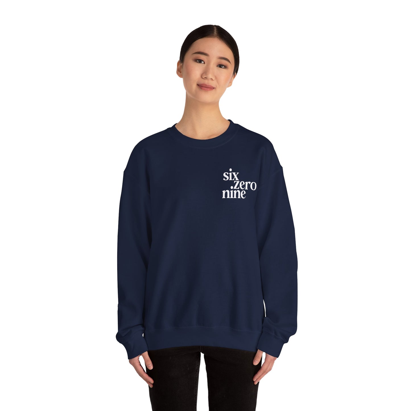 Philadelphia // New Jersey 609 Area Code Crewneck
