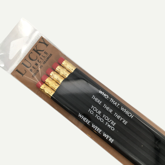 Grammar Nerd Pencil Pack