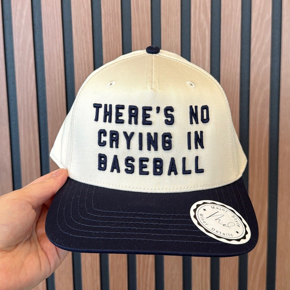 There's No Crying in Baseball Hat