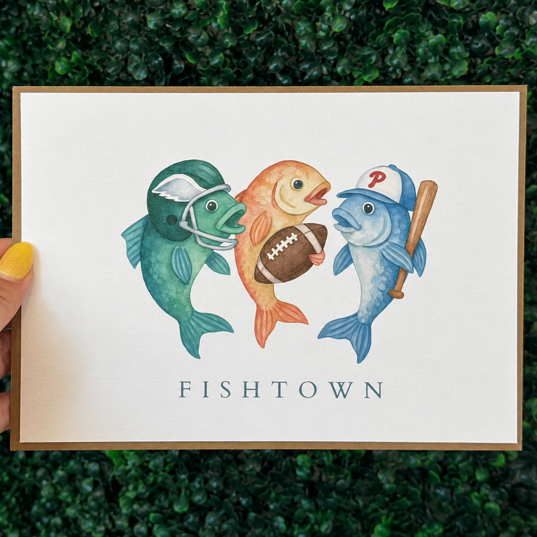 Fishtown Sports Fish Art Print