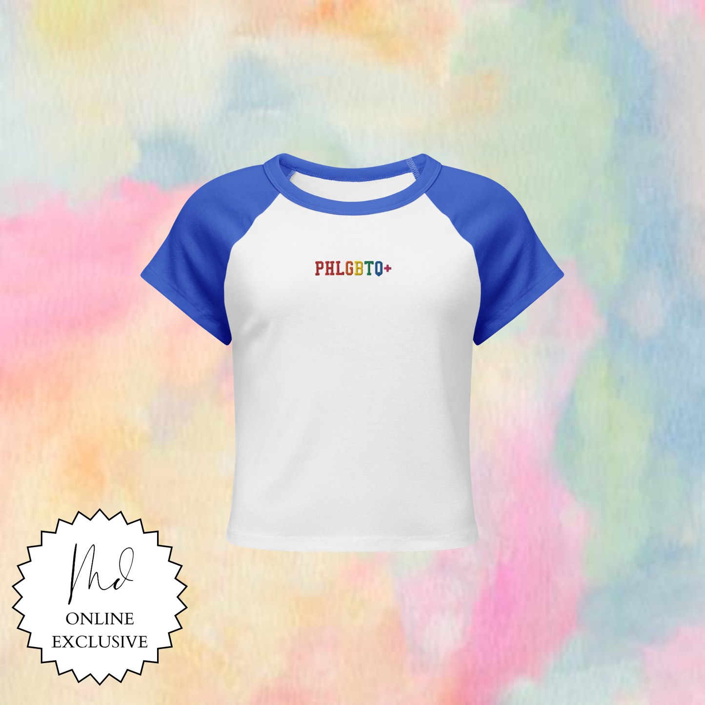 PHLGBTQ+ Women's Baby Tee