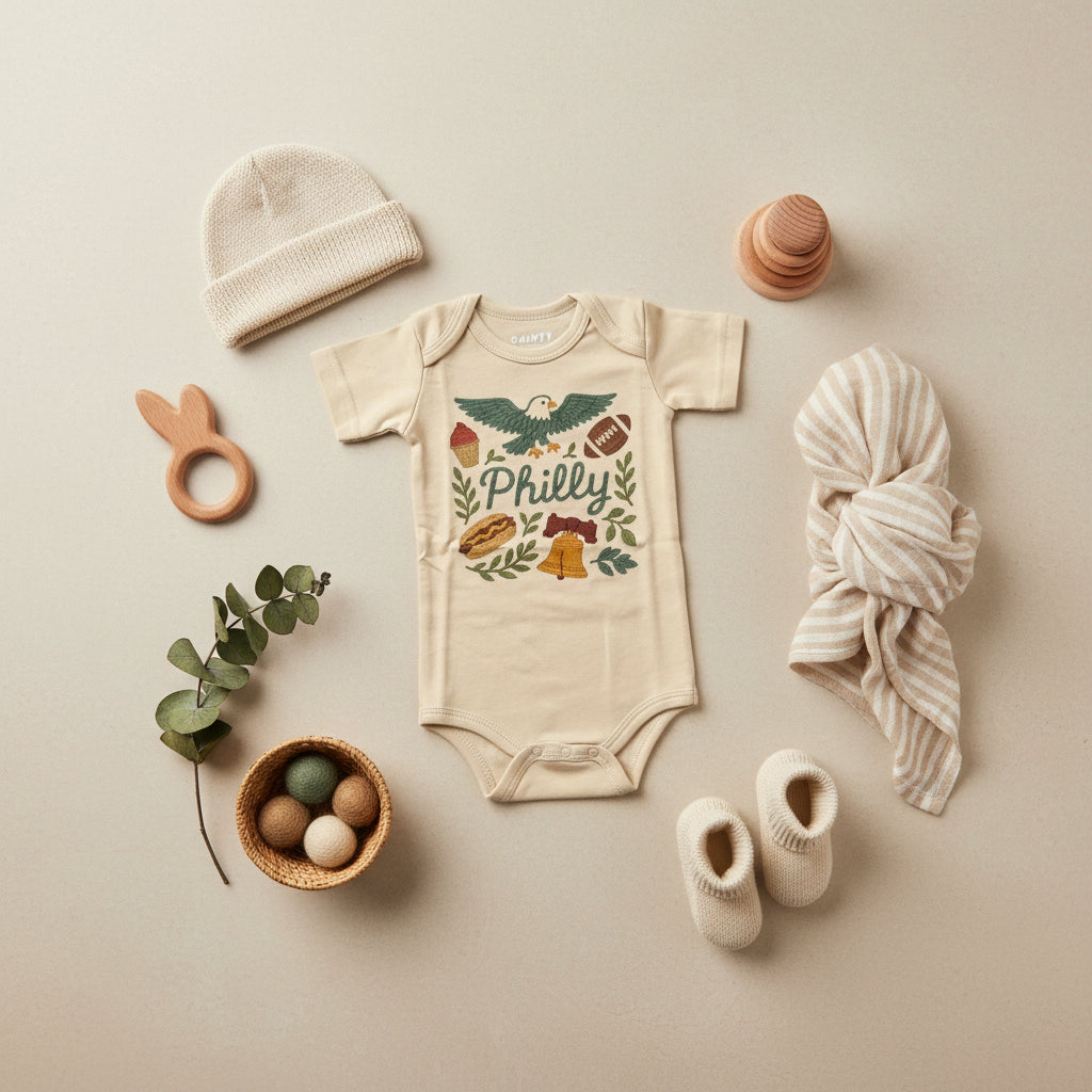 Philly Icons Onesie