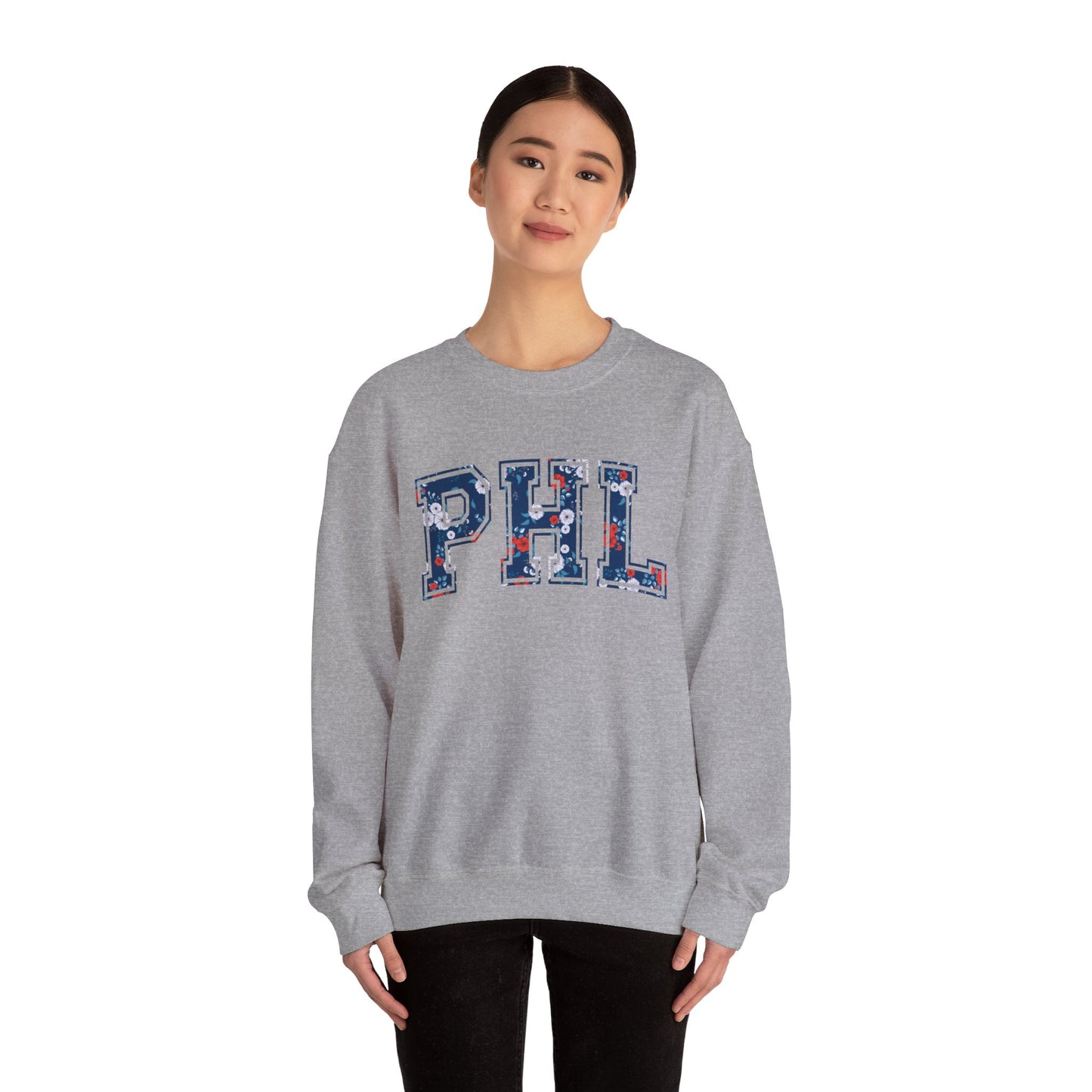 PHL Floral Festive Crewnecks