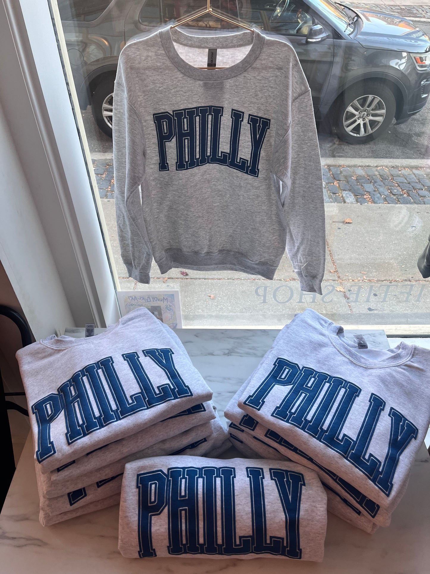 Philly Puff Crewneck - Multiple Colors!