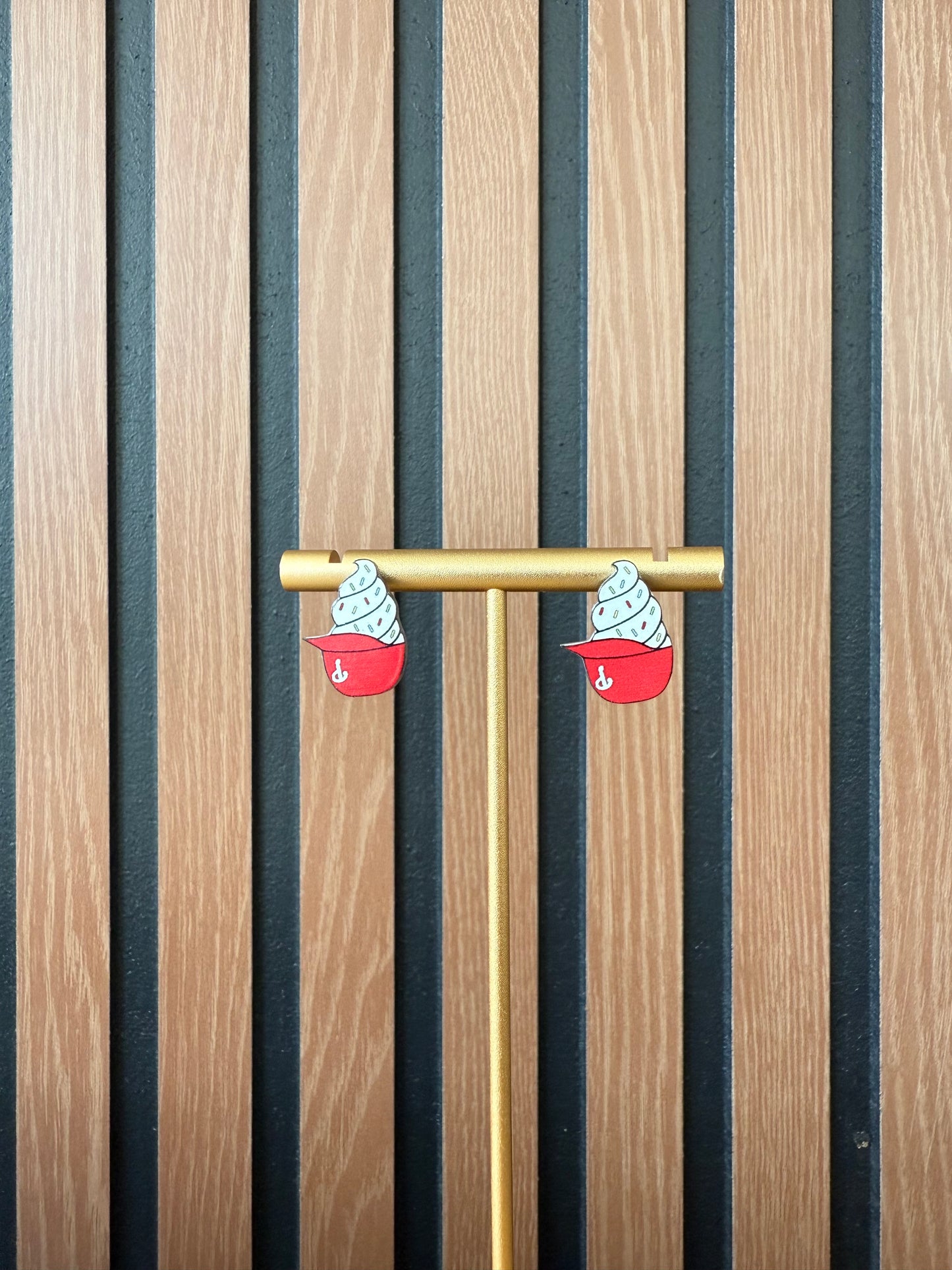 Phillies Ice Cream Earrings
