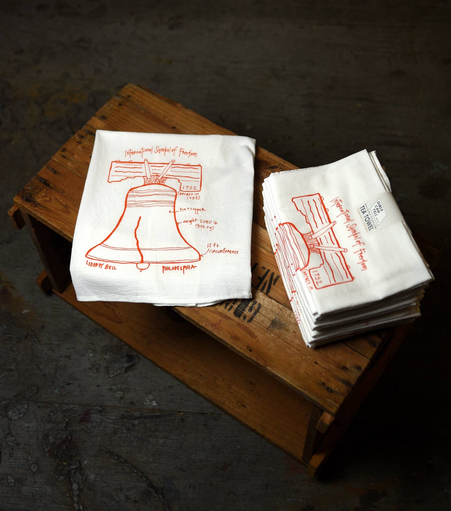 Liberty Bell Tea Towel