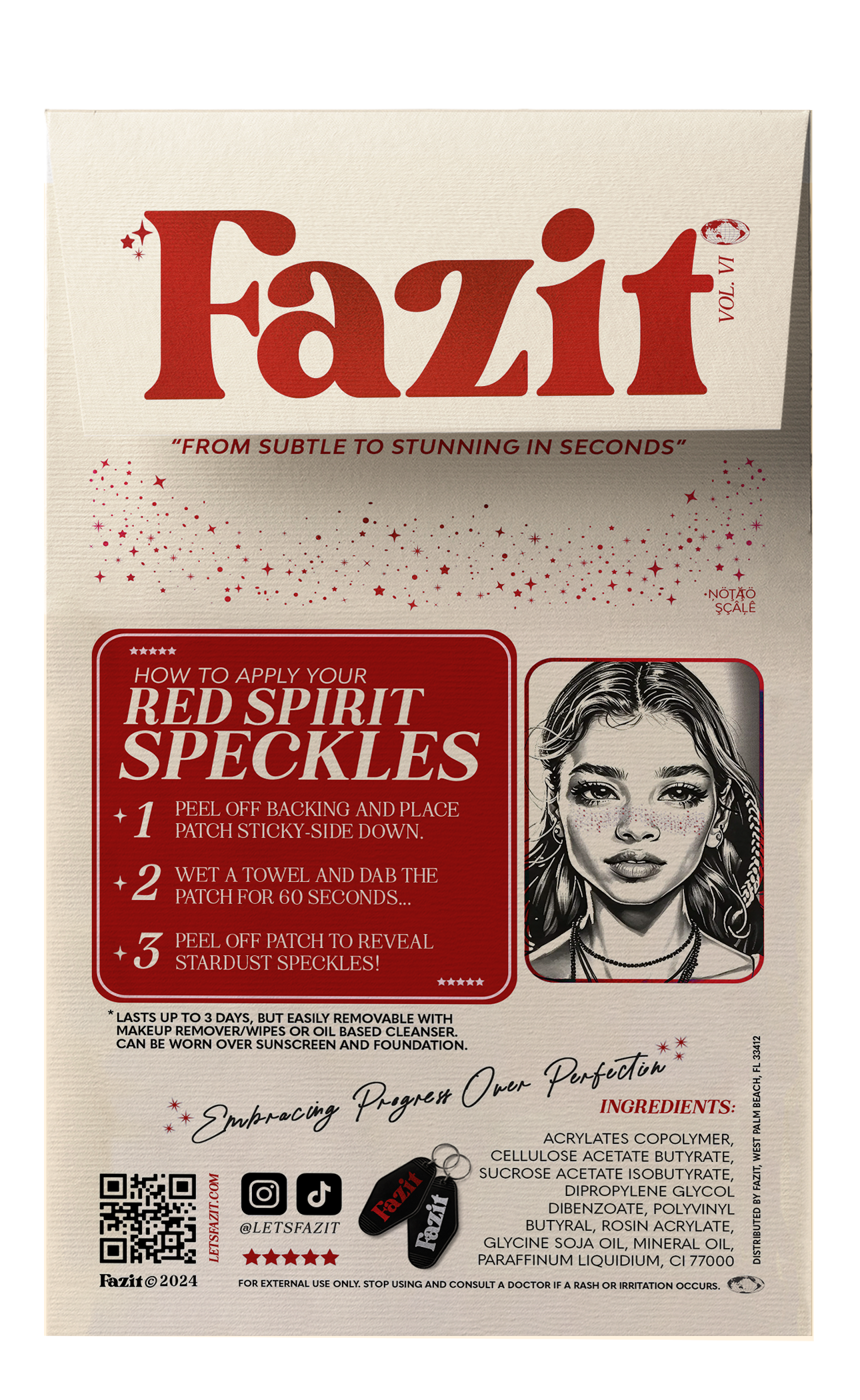 Red Spirit Speckles