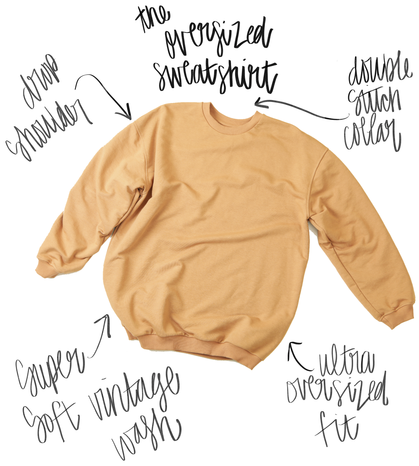 Philadelphia Football Oversized 90's Sweatshirt