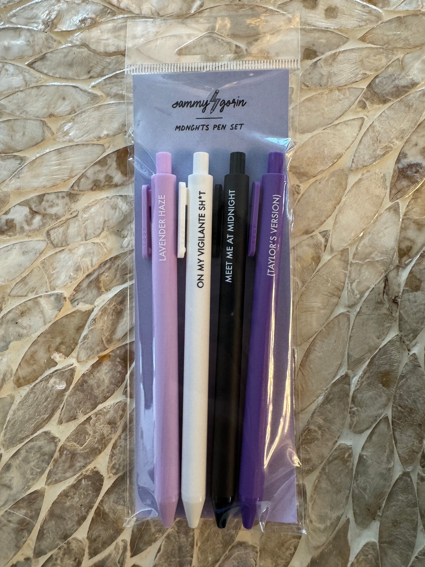 Midnights Taylor Pen Set