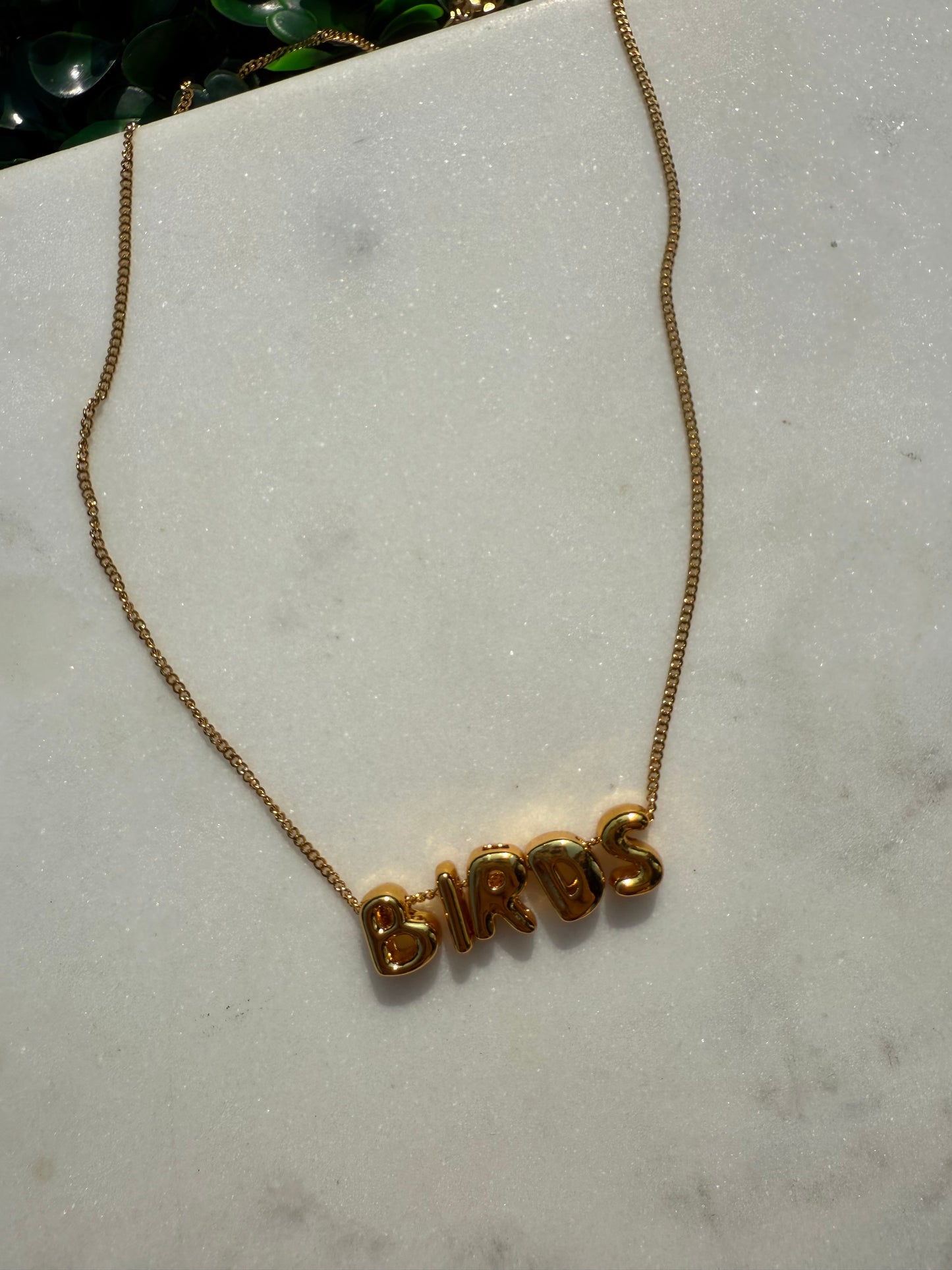 Birds Bubble Necklaces