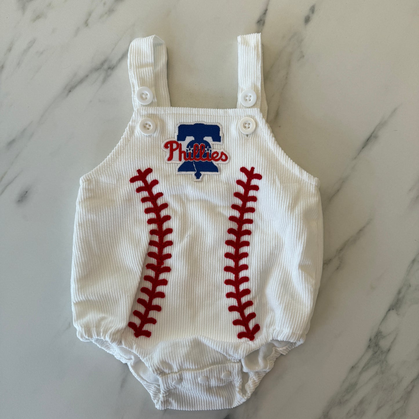 Baseball Stitch Onesie