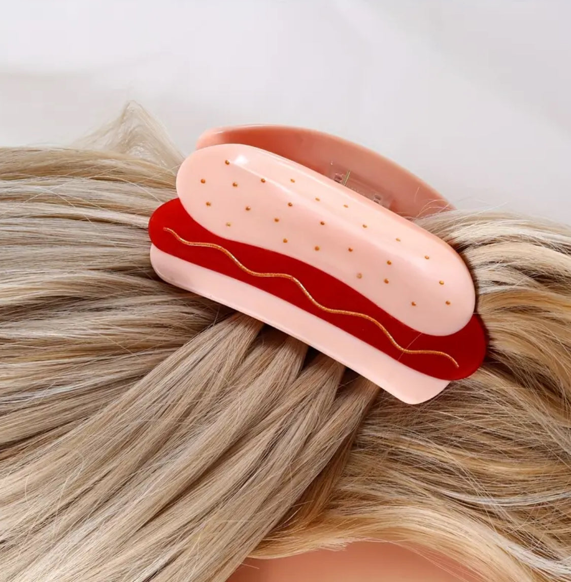Hot Dog Claw Clip