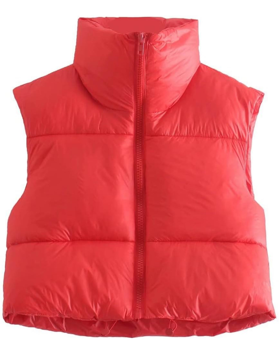 Red Puff Vest