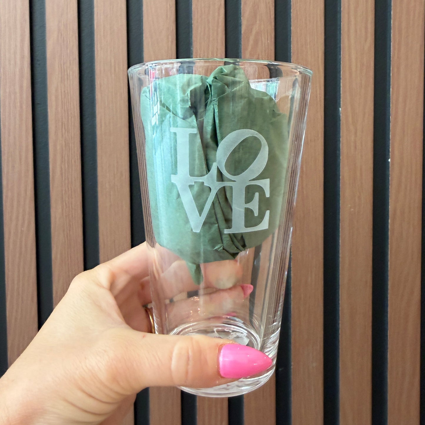 Philly Love Pint Glass