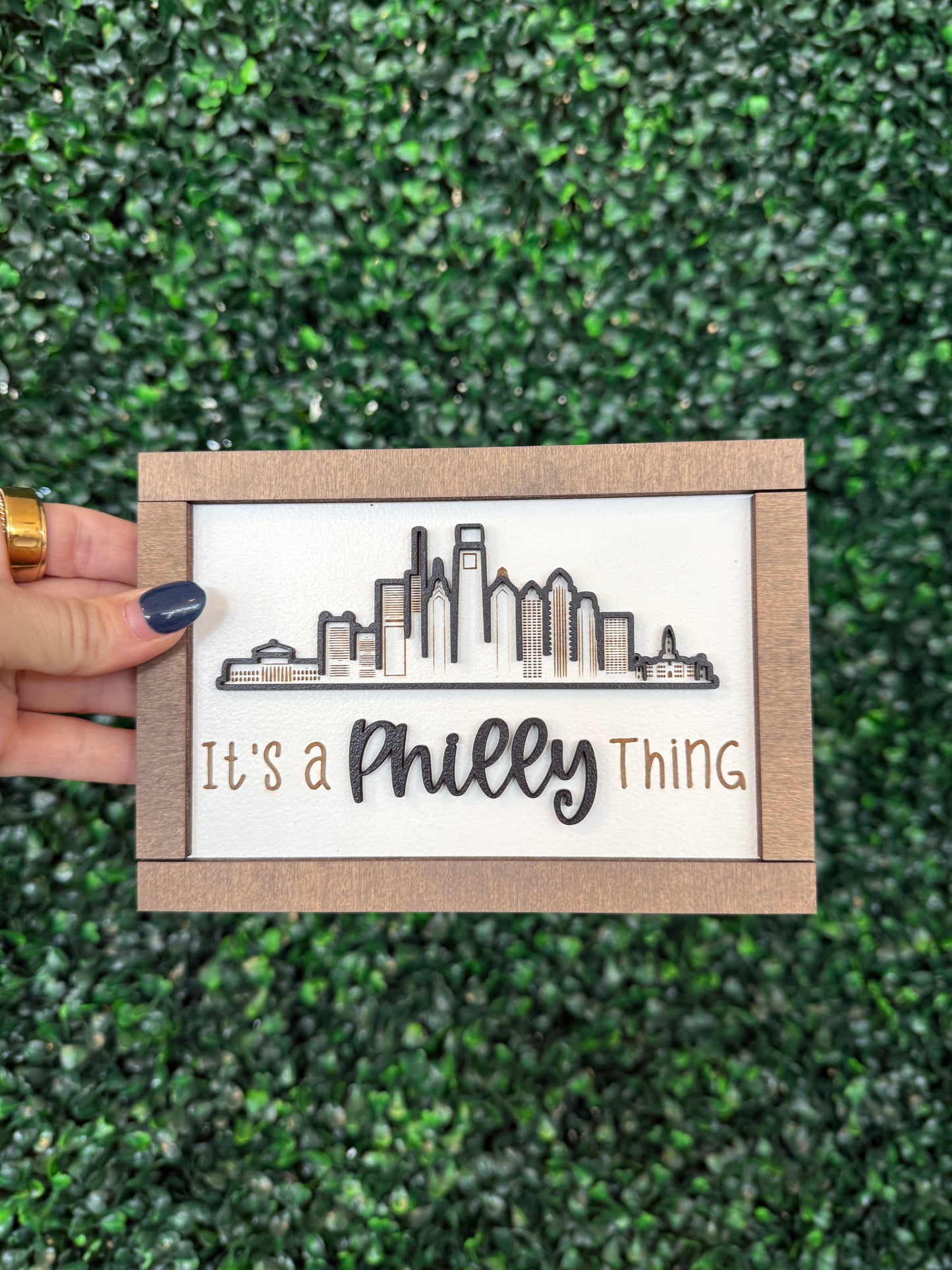 Philly Football Wooden Signs