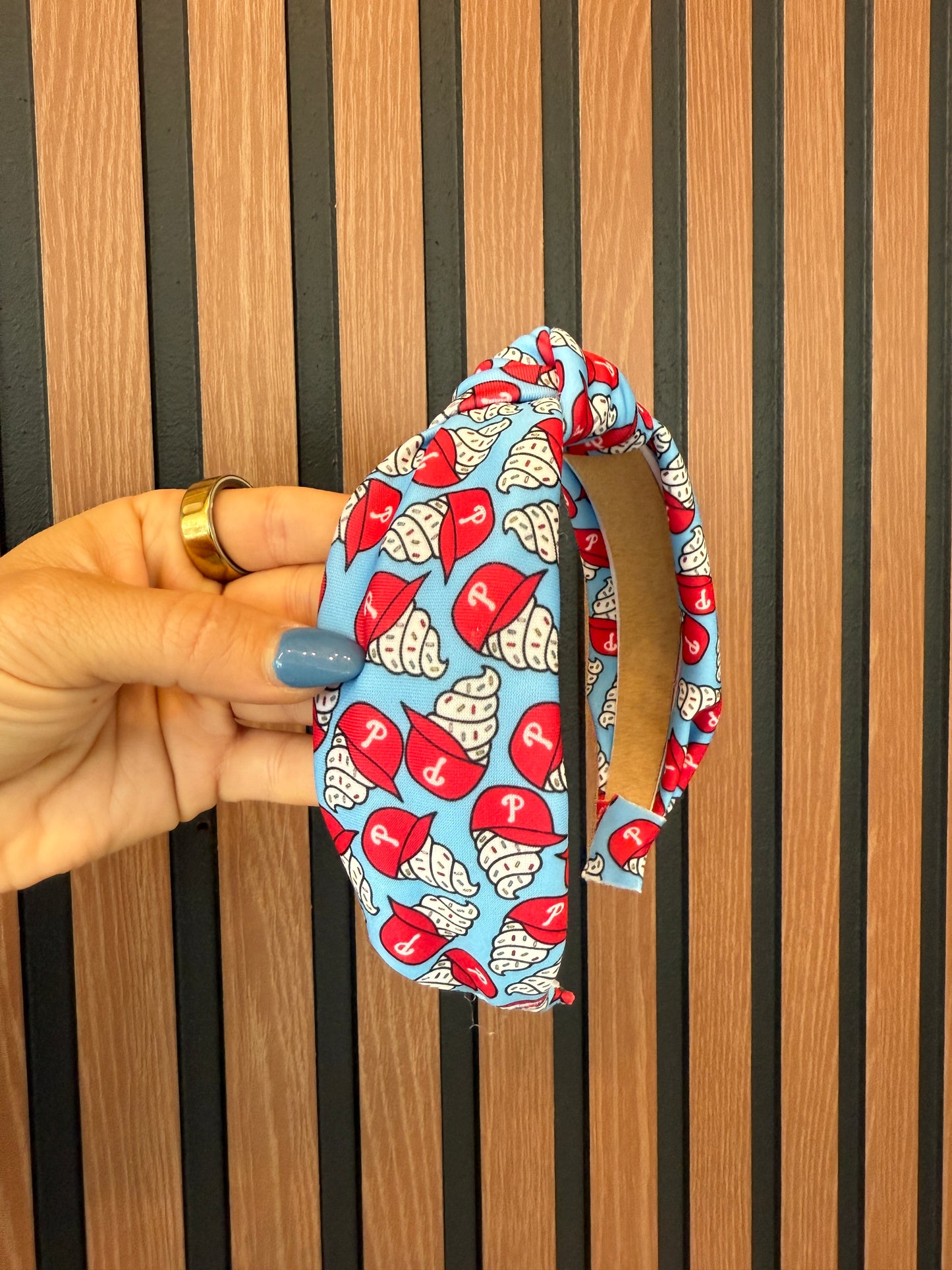 Phillies Knot Headbands