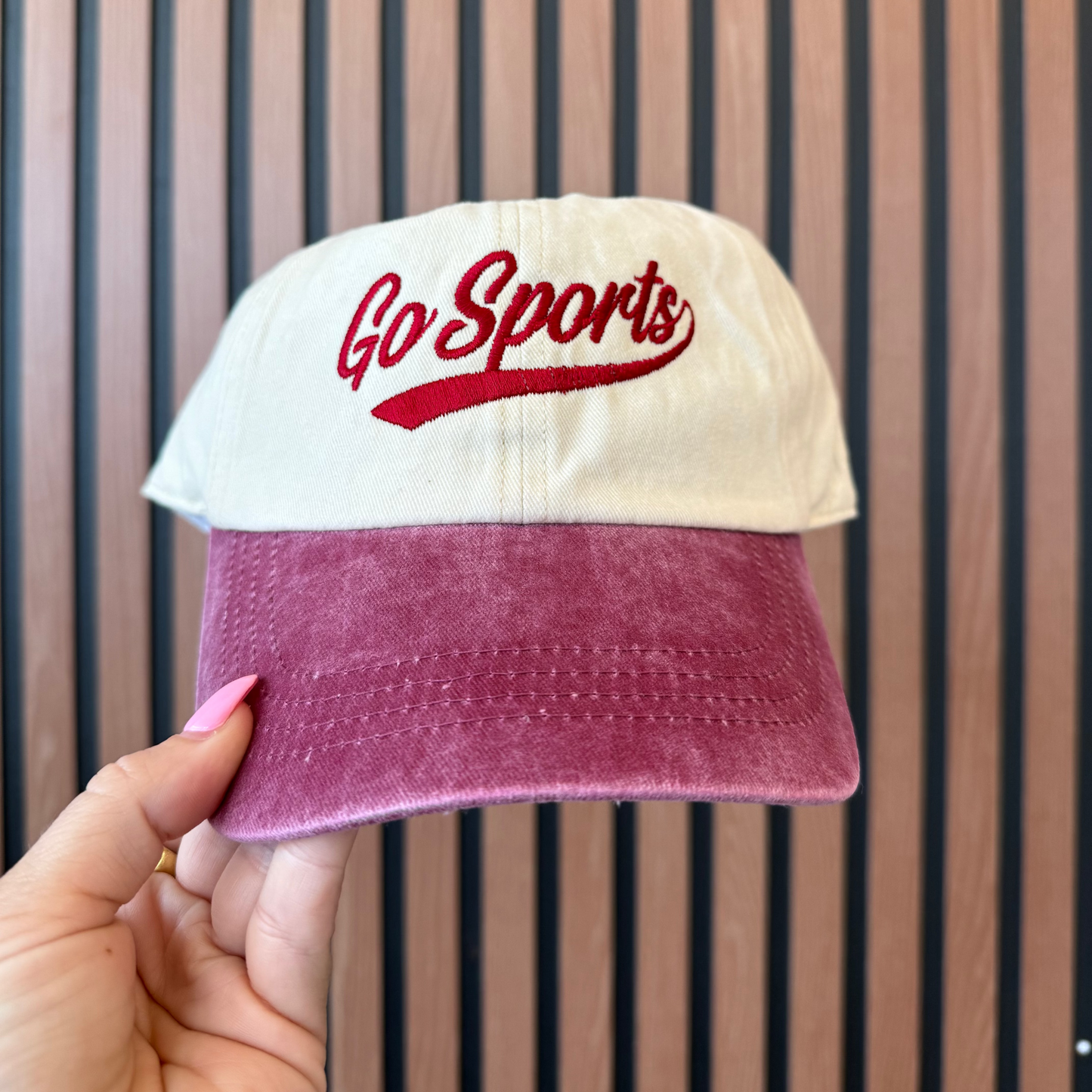Go Sports Hat - Red