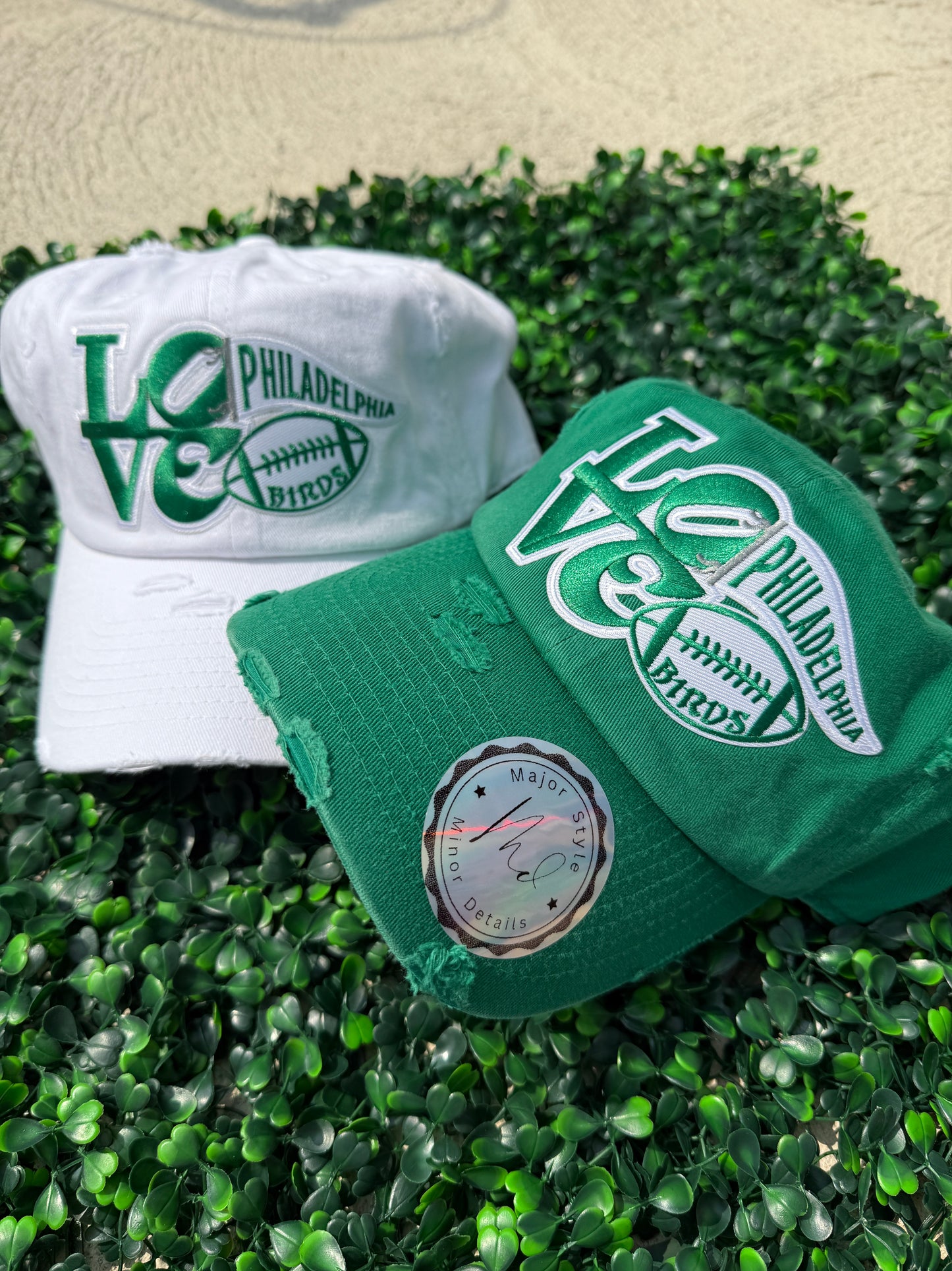 Love Philly Football Hat - Green