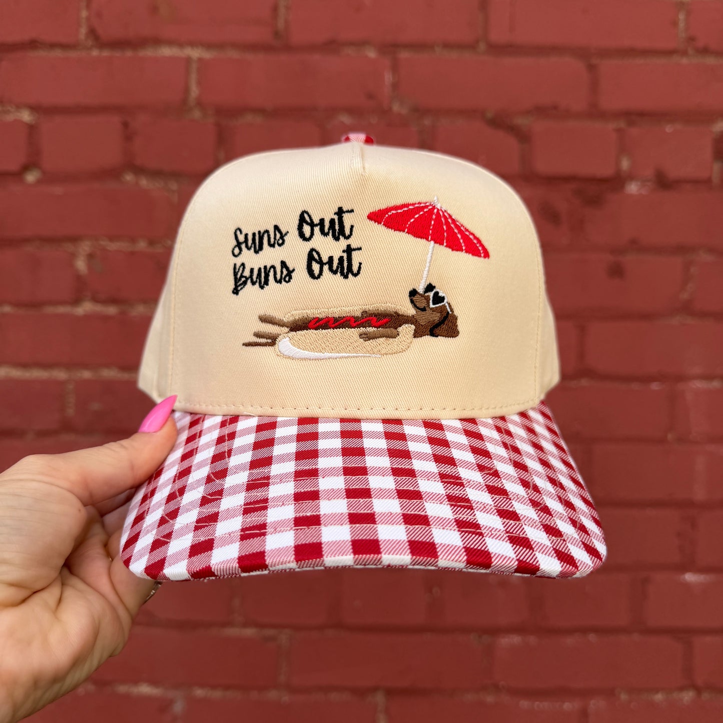 Suns Out Buns Out Dachshund Hat