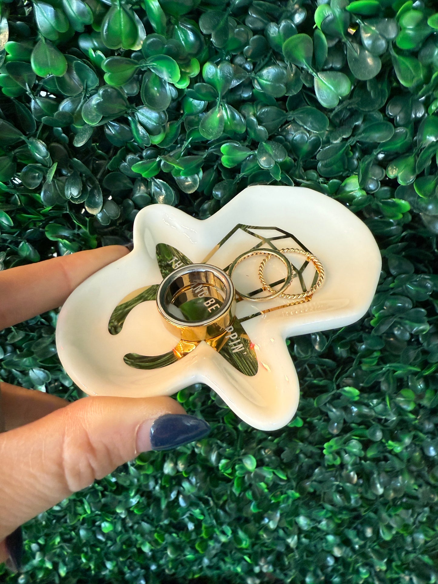 This Ring Be Poppin Trinket Tray