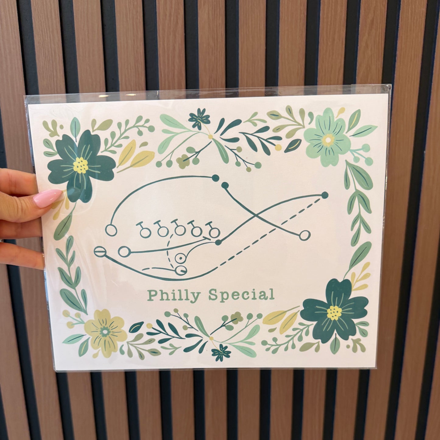 Philly Football Art Print Wall Art
