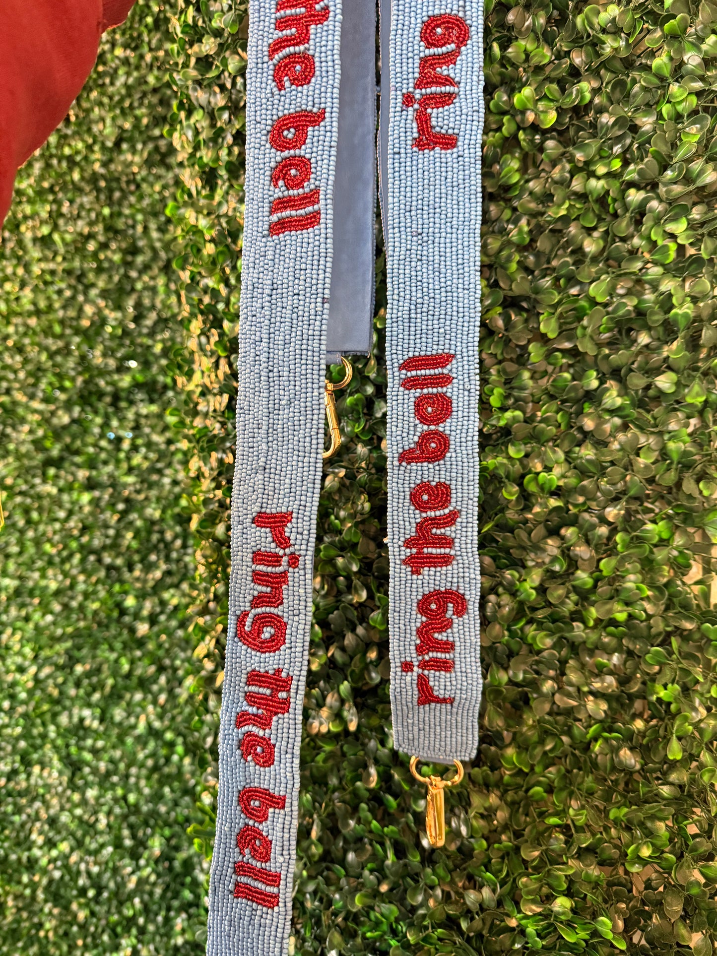 Ring the Bell Beaded Purse Straps