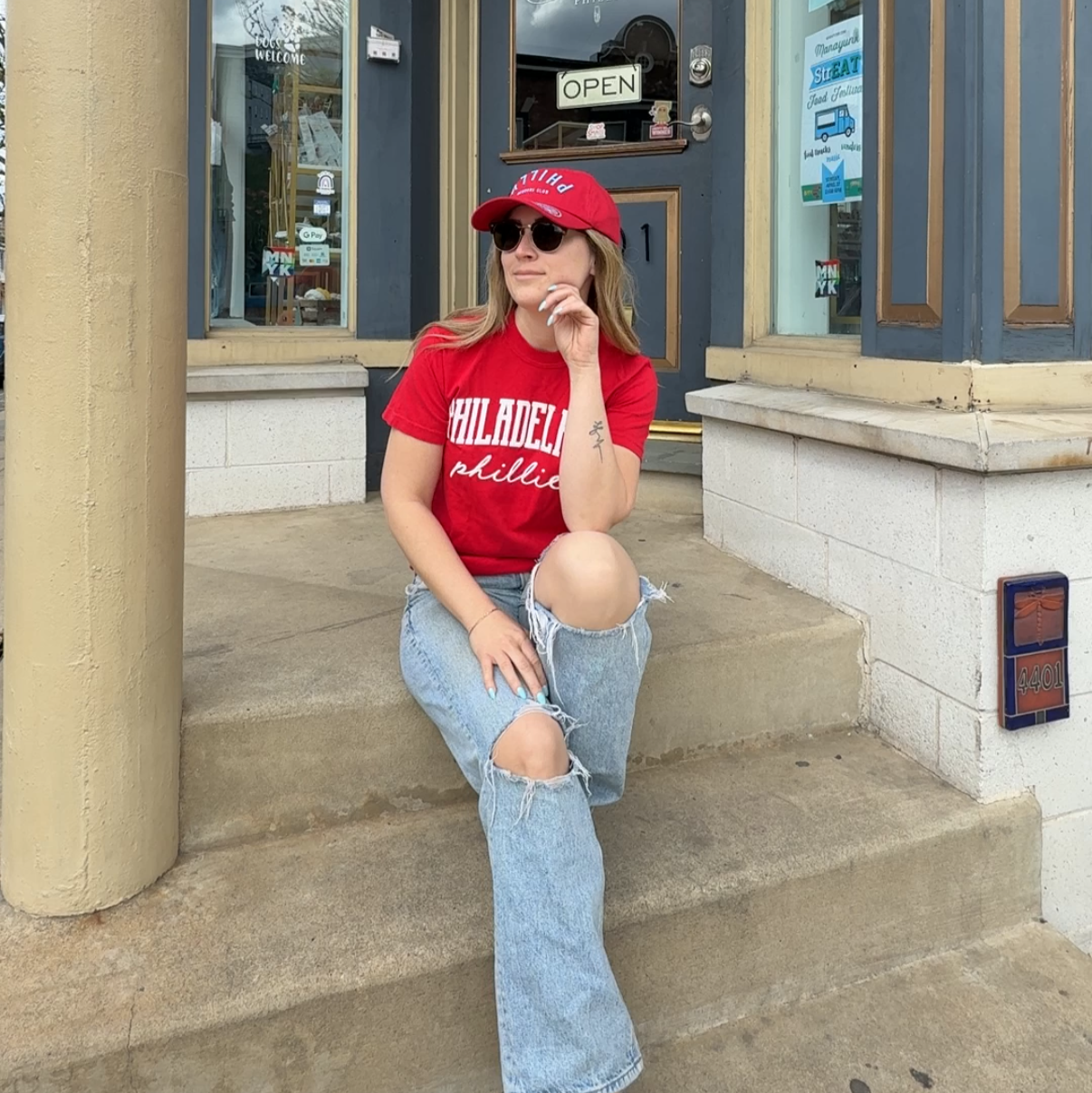 Phillies Puff Comfort Colors Tees - Multiple Colors