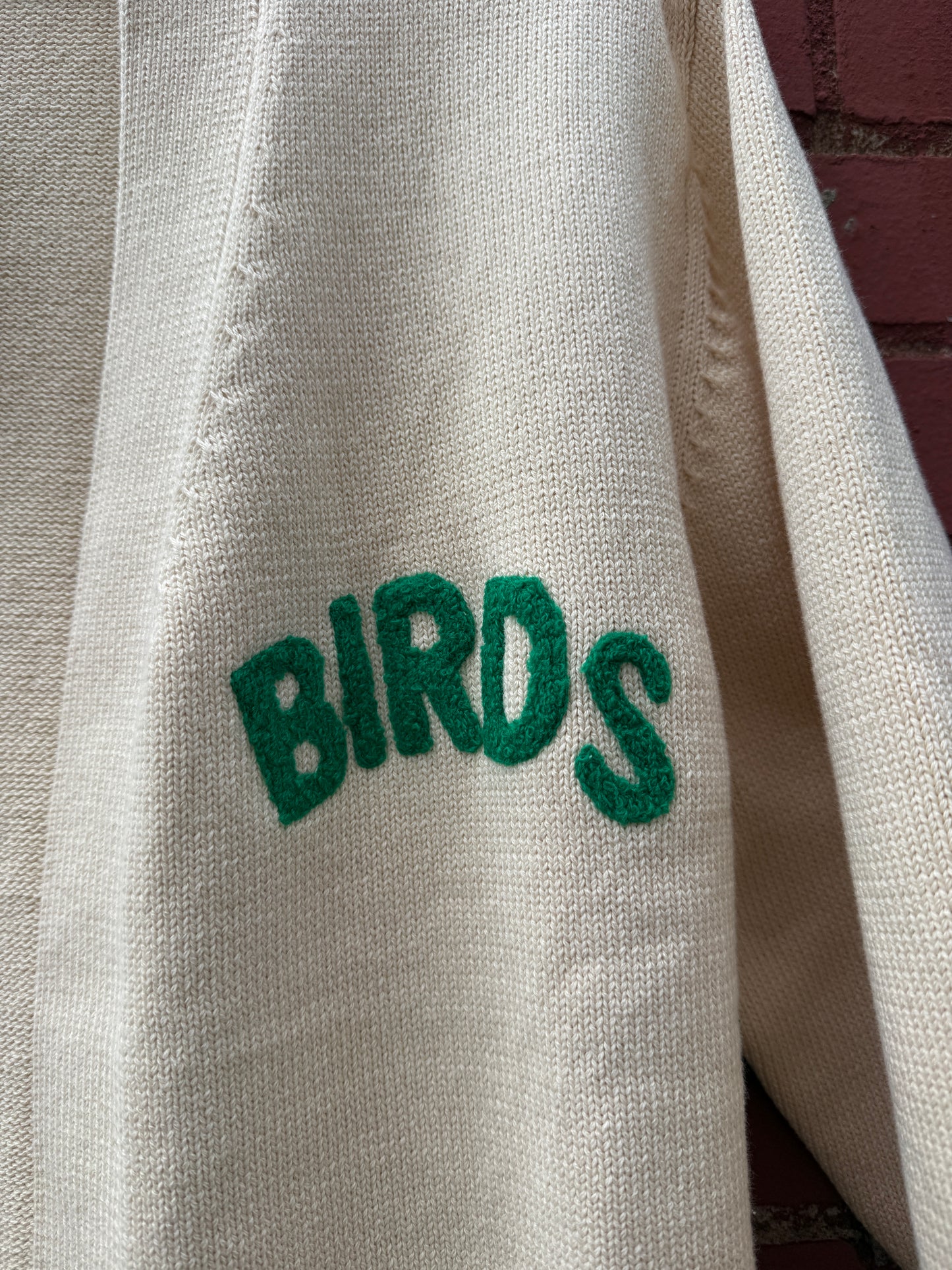 Birds Knit Cardigan