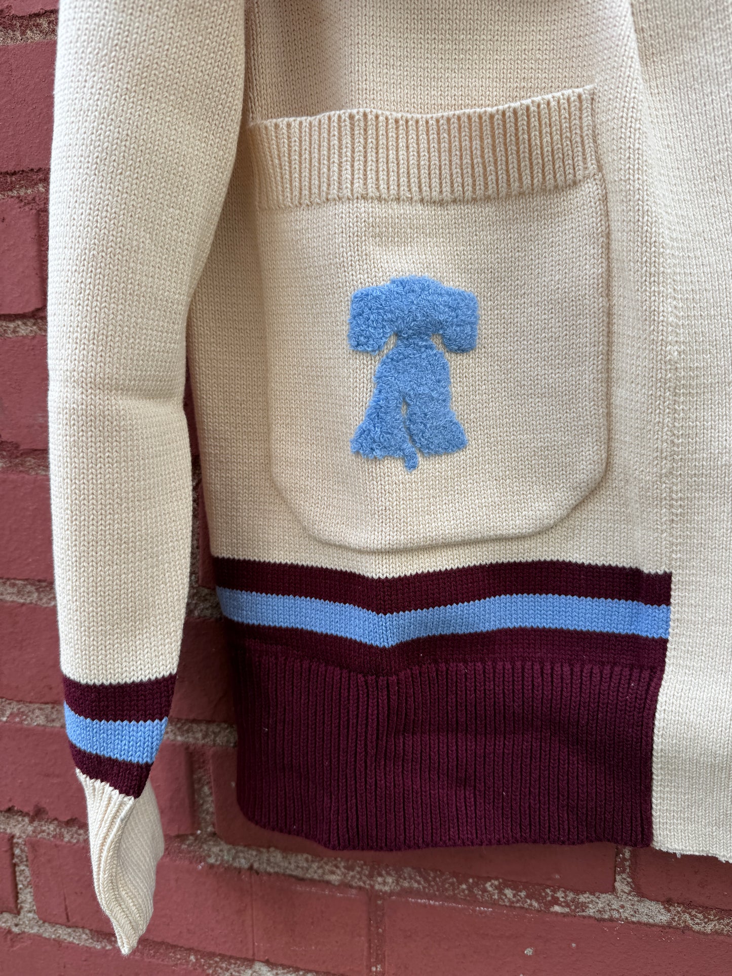 Phillies Knit Cardigan