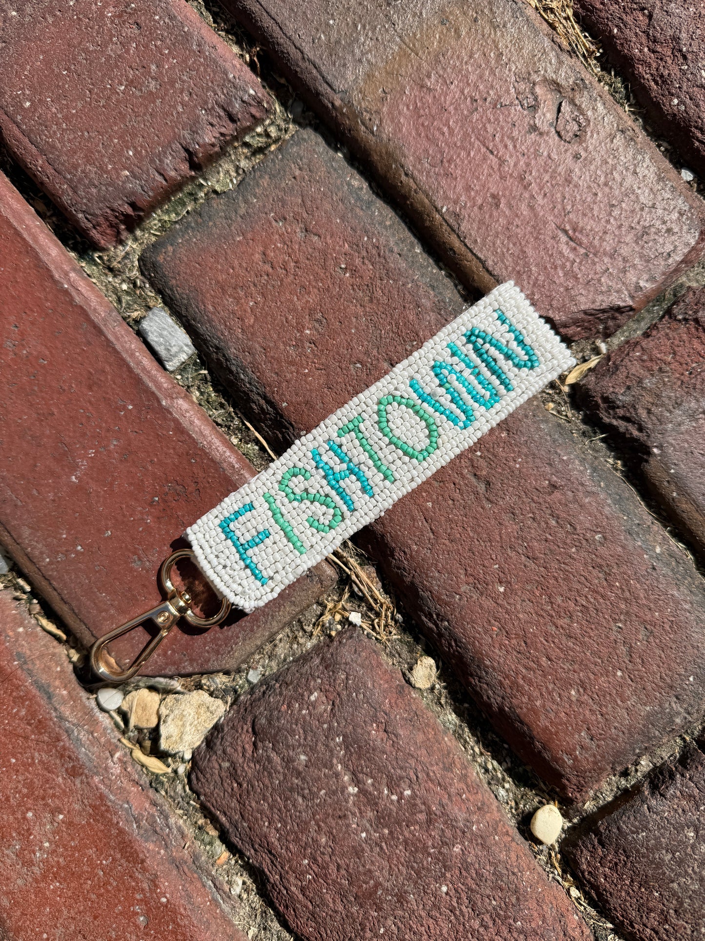 Beaded Philly Neighborhood Keychains