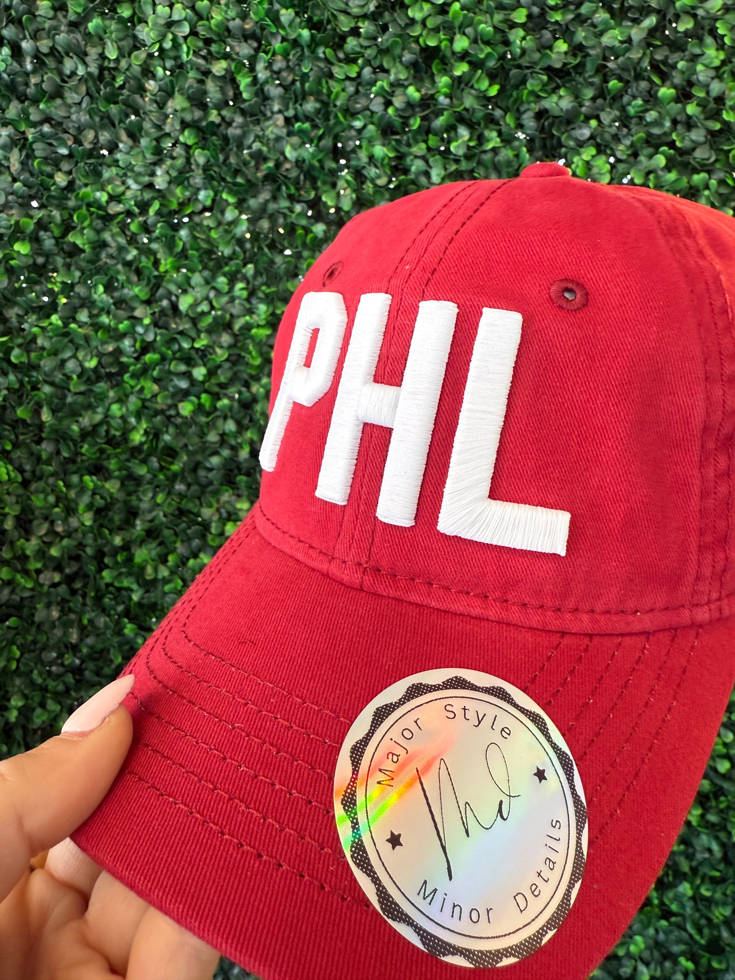 PHL 3D Puff Embroidered Hat