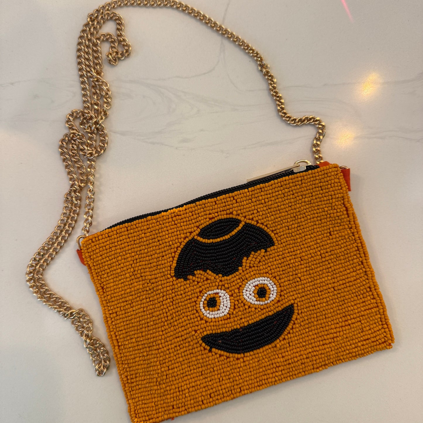 Gritty Beaded Purse