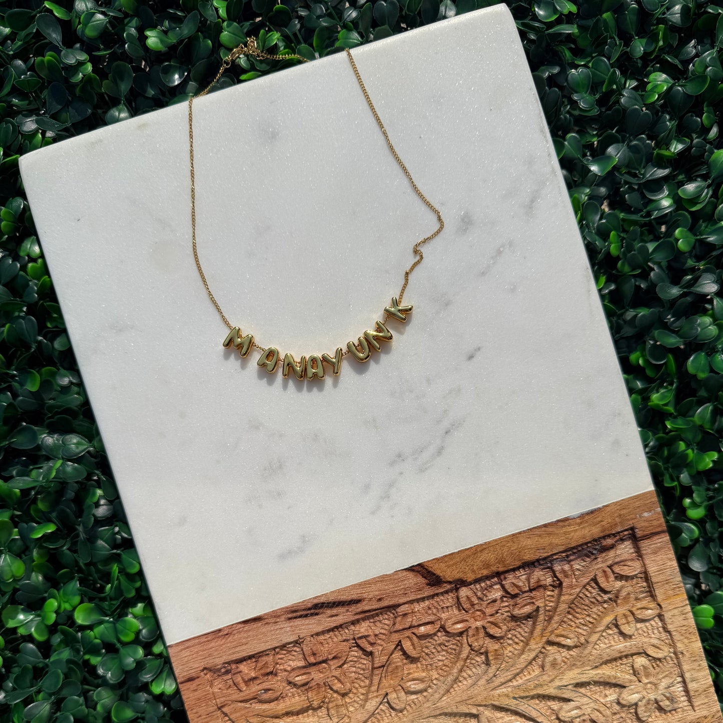Manayunk Philly Bubble Necklace