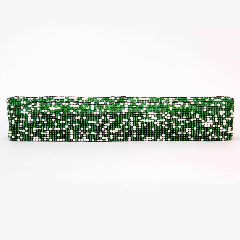Beaded Game Day Stretchy Belt